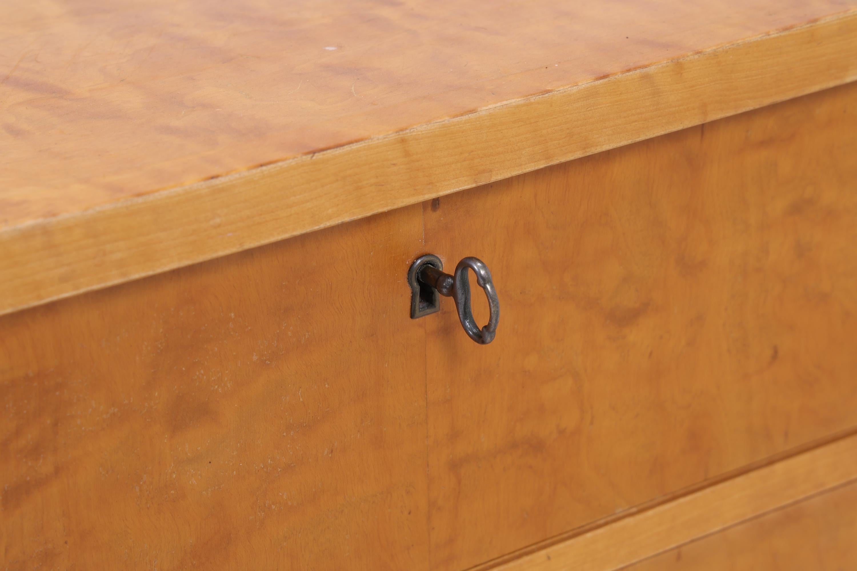 Vintage Schubladen Kommode | Mid Century Schubladen Schrank | Holz Aufbewahrung 60er 70er Jahre