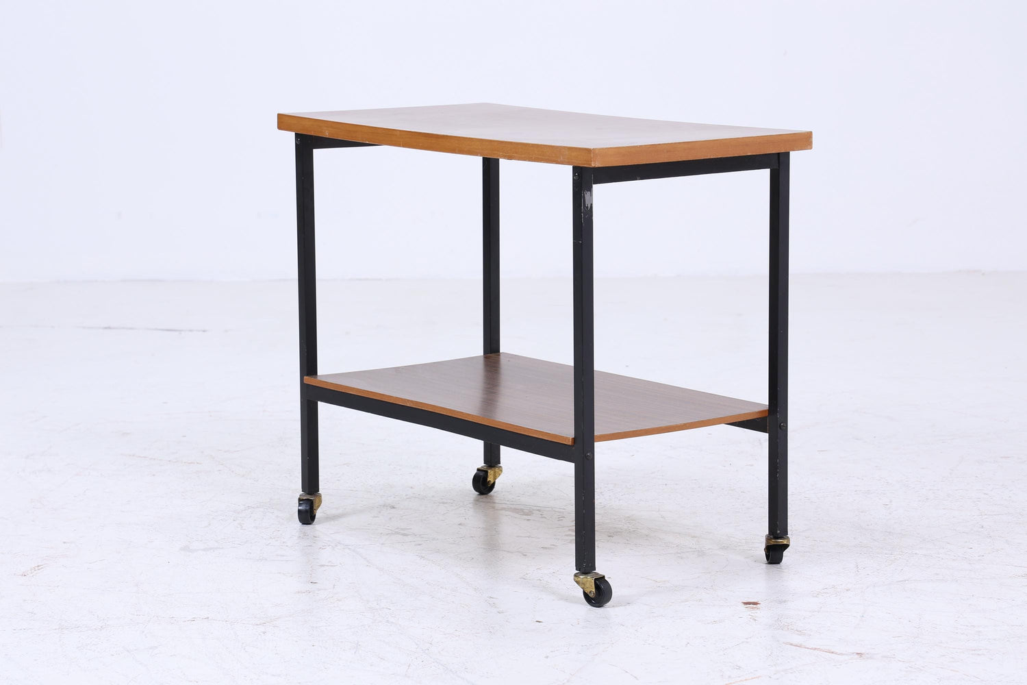 Vintage Servierwagen aus den 60ern | Mid Century Tisch Telefontisch Beistelltisch Retro