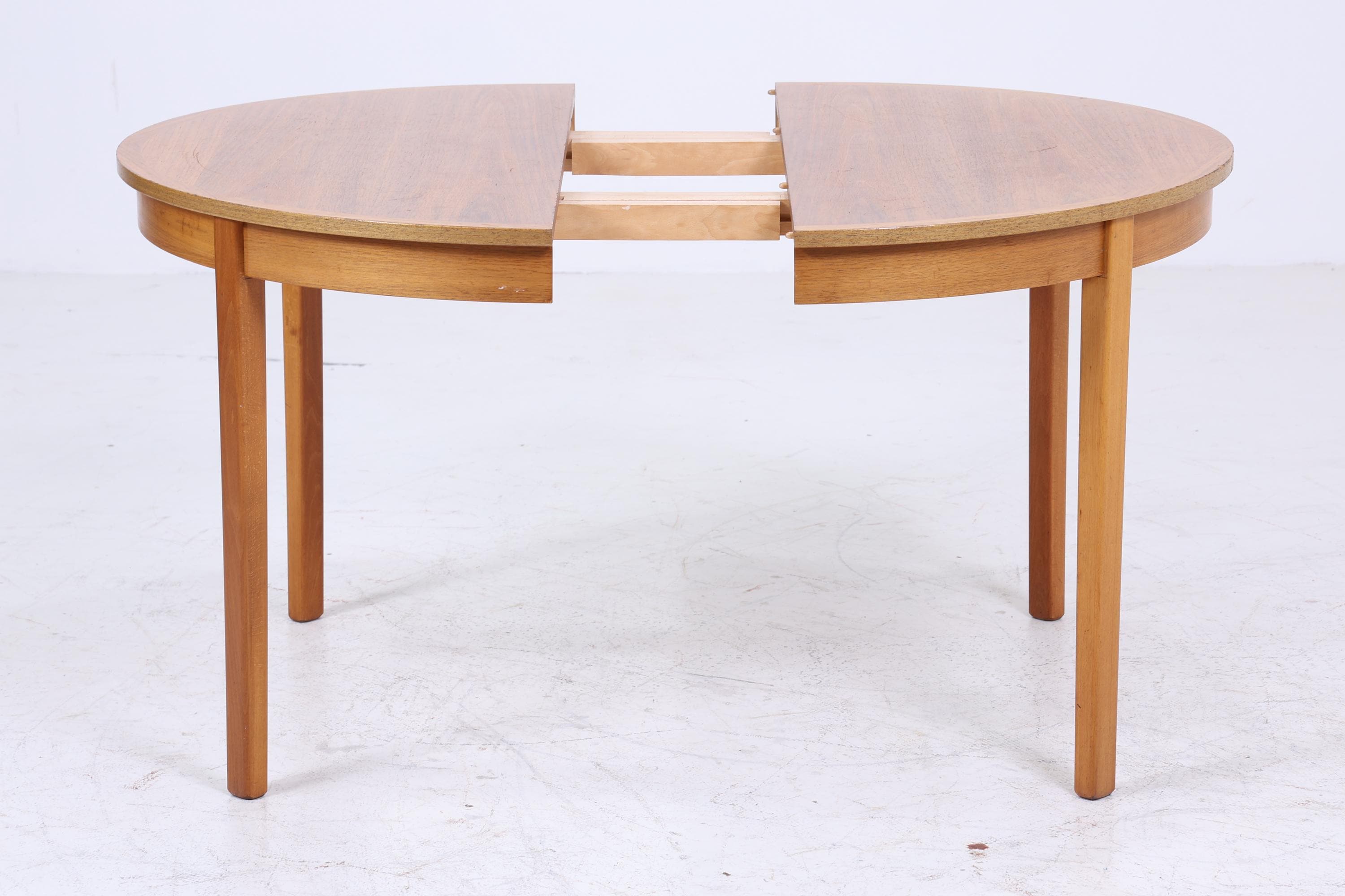 Vintage Küchentisch 60er Jahre | Mid Century Esstisch Tisch Retro 70er Holz Ausziehbar