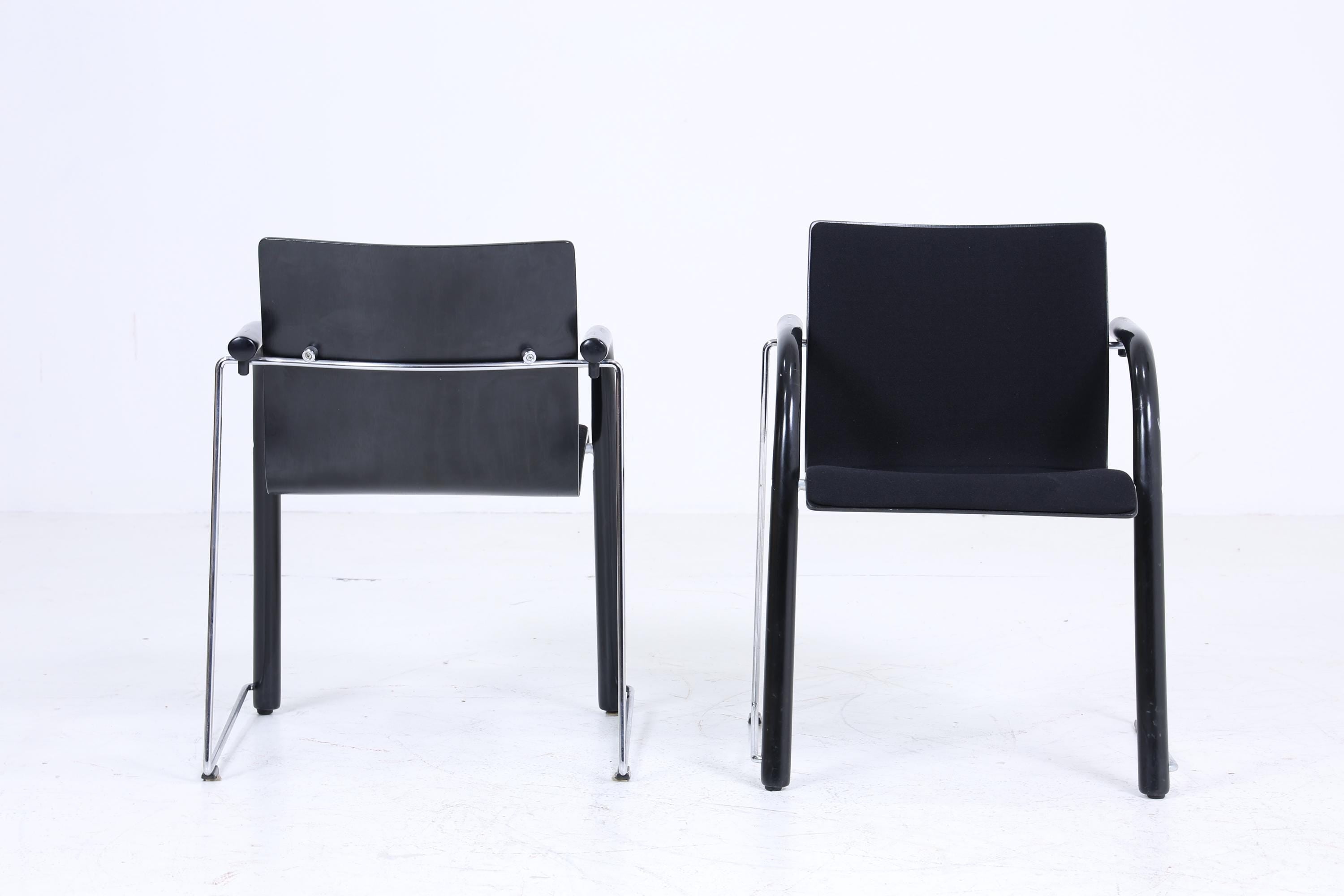 ❌SALE❌ 11er Set Vintage Thonet S320 Stühle | Mid Century Bauhaus Designklassiker | Stahlrohr und Holz | Wulf Schneider und Ulrich Böhme