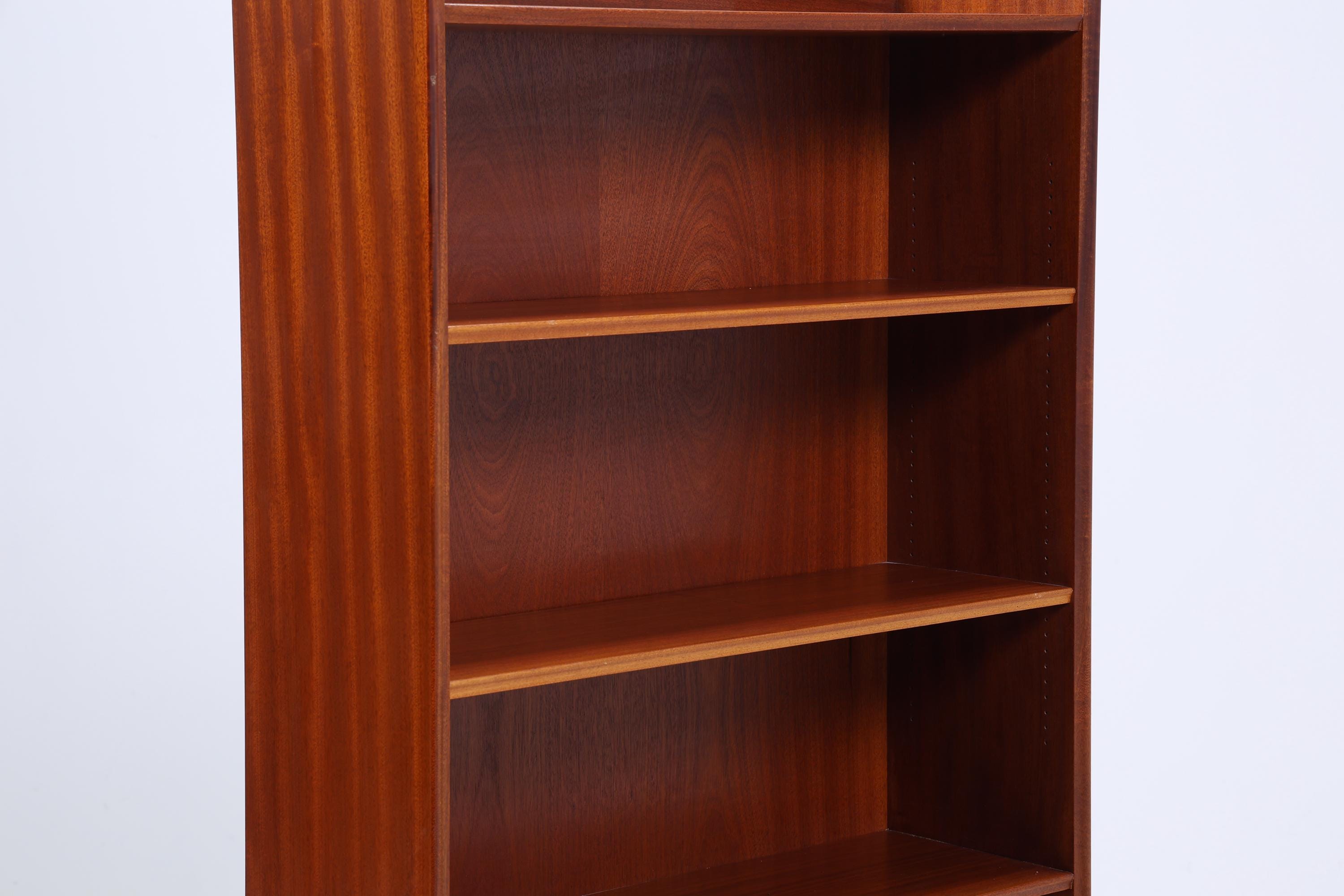 Vintage Bücherregal 60er Jahre | Mid Century Regal aus Holz | Retro Regal Holz Aufbewahrung
