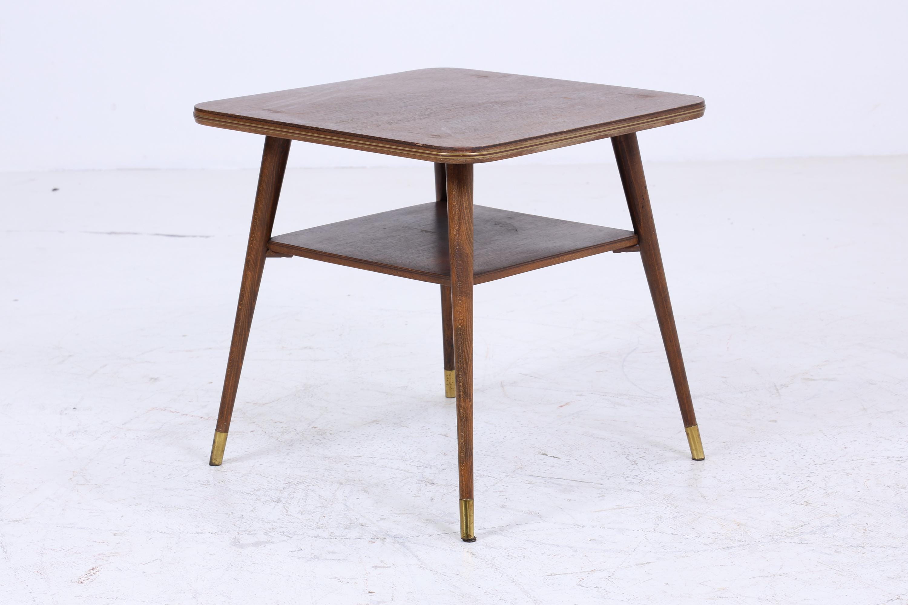 Wunderschöner Vintage Beistelltisch | Mid Century Couchtisch Tisch Telefontisch 60er Jahre Retro Wohnzimmer