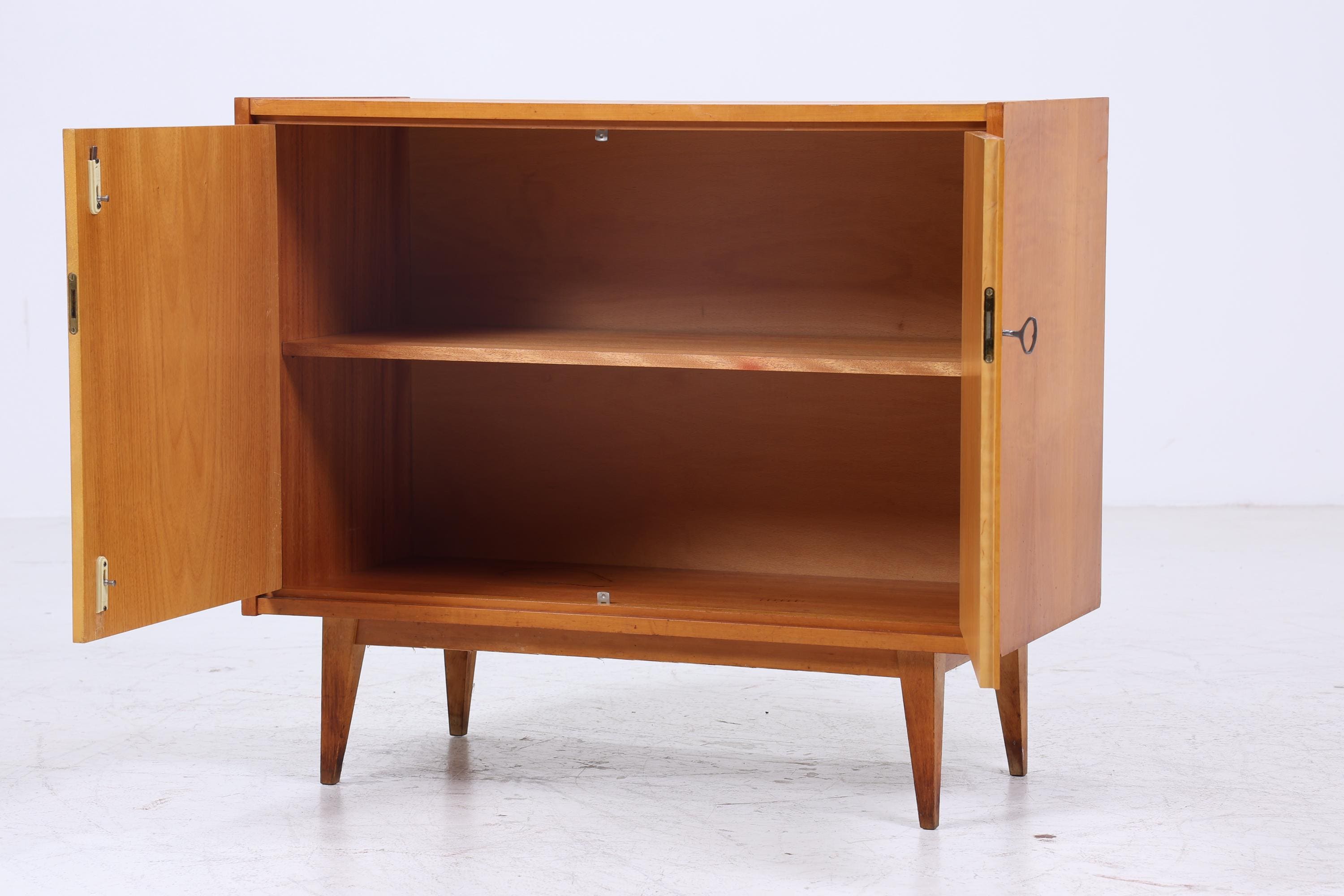 Wunderschöne Vintage Kommode 60er | Mid Century Schrank | Kleines Sideboard Retro Holz Aufbewahrung