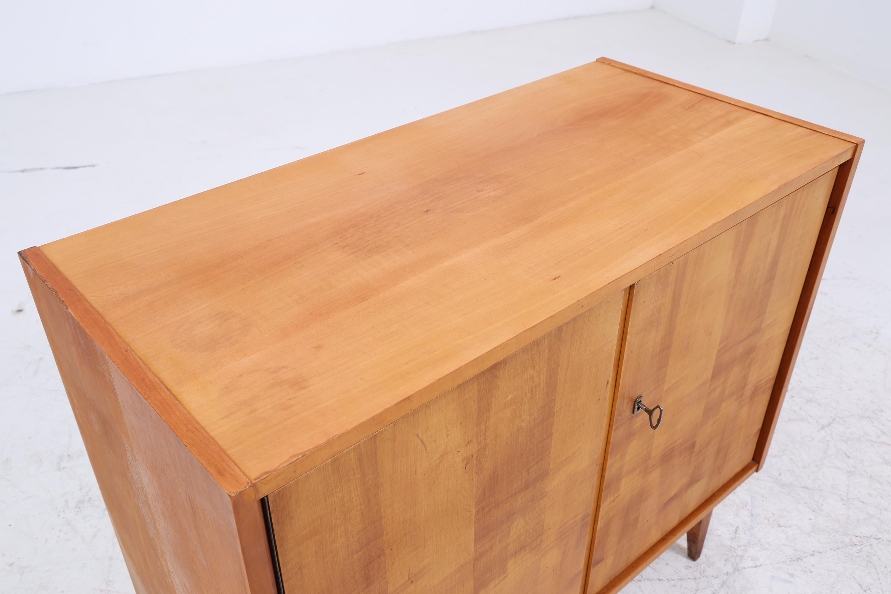 Wunderschöne Vintage Kommode 60er | Mid Century Schrank | Kleines Sideboard Retro Holz Aufbewahrung