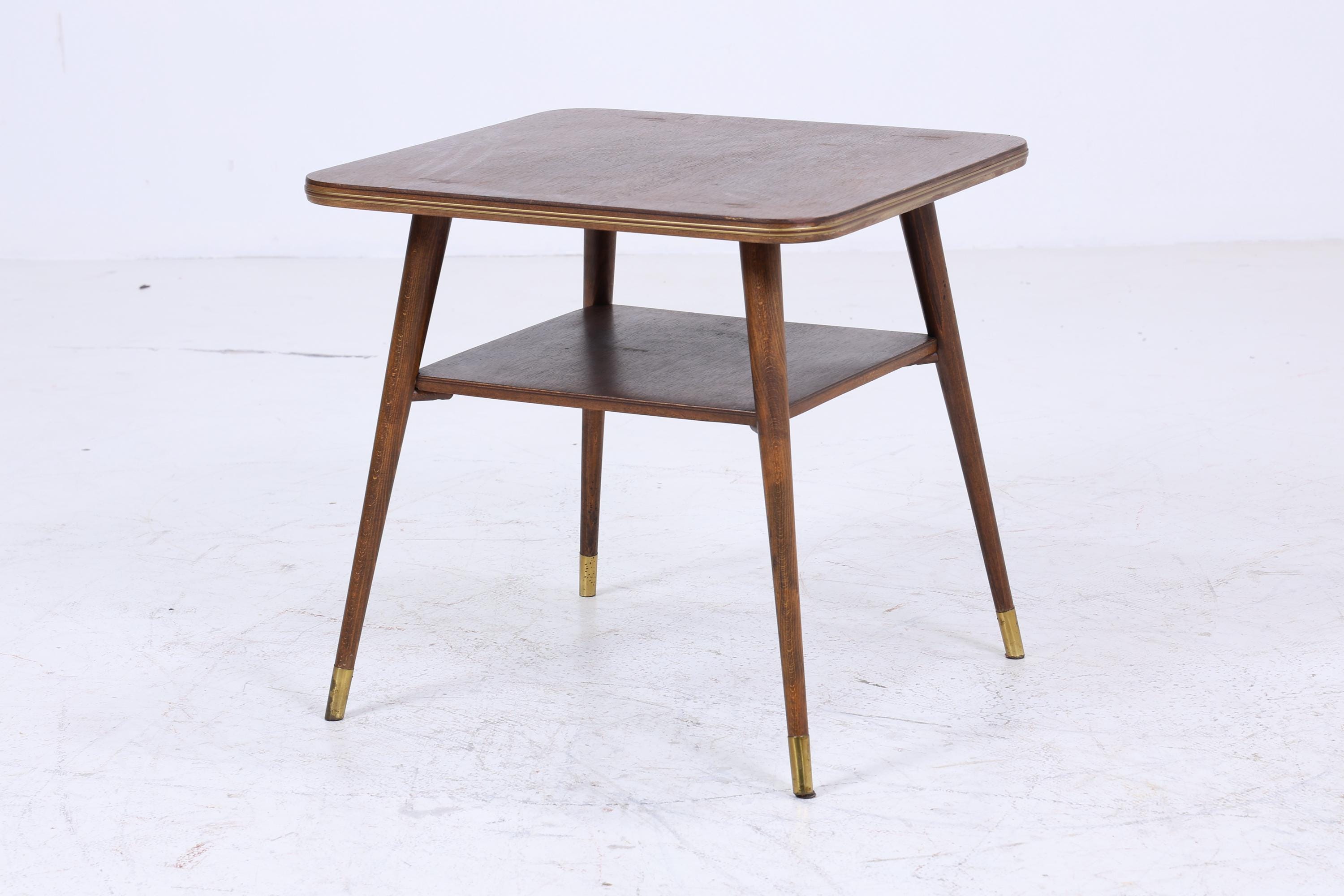 Wunderschöner Vintage Beistelltisch | Mid Century Couchtisch Tisch Telefontisch 60er Jahre Retro Wohnzimmer