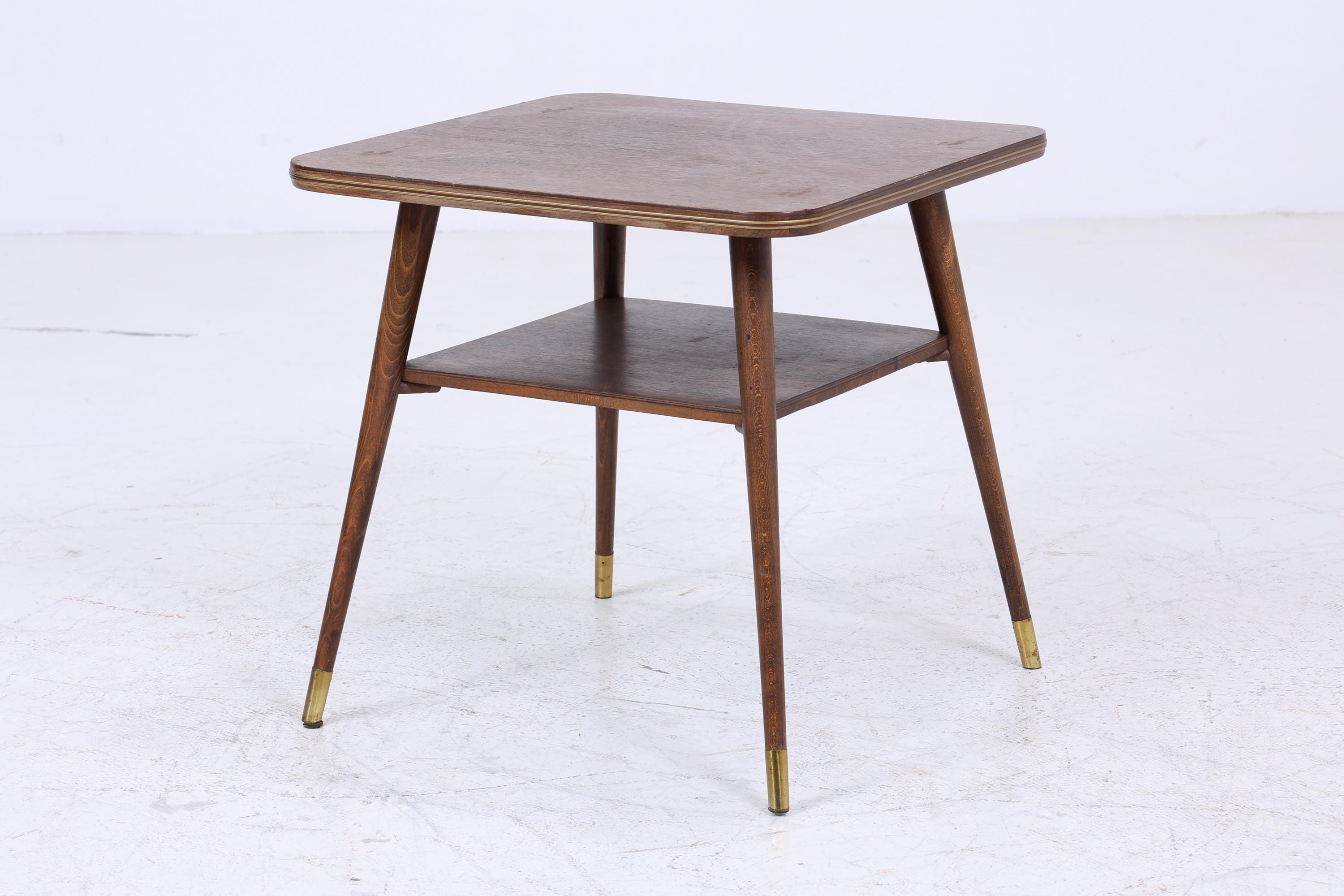 Wunderschöner Vintage Beistelltisch | Mid Century Couchtisch Tisch Telefontisch 60er Jahre Retro Wohnzimmer