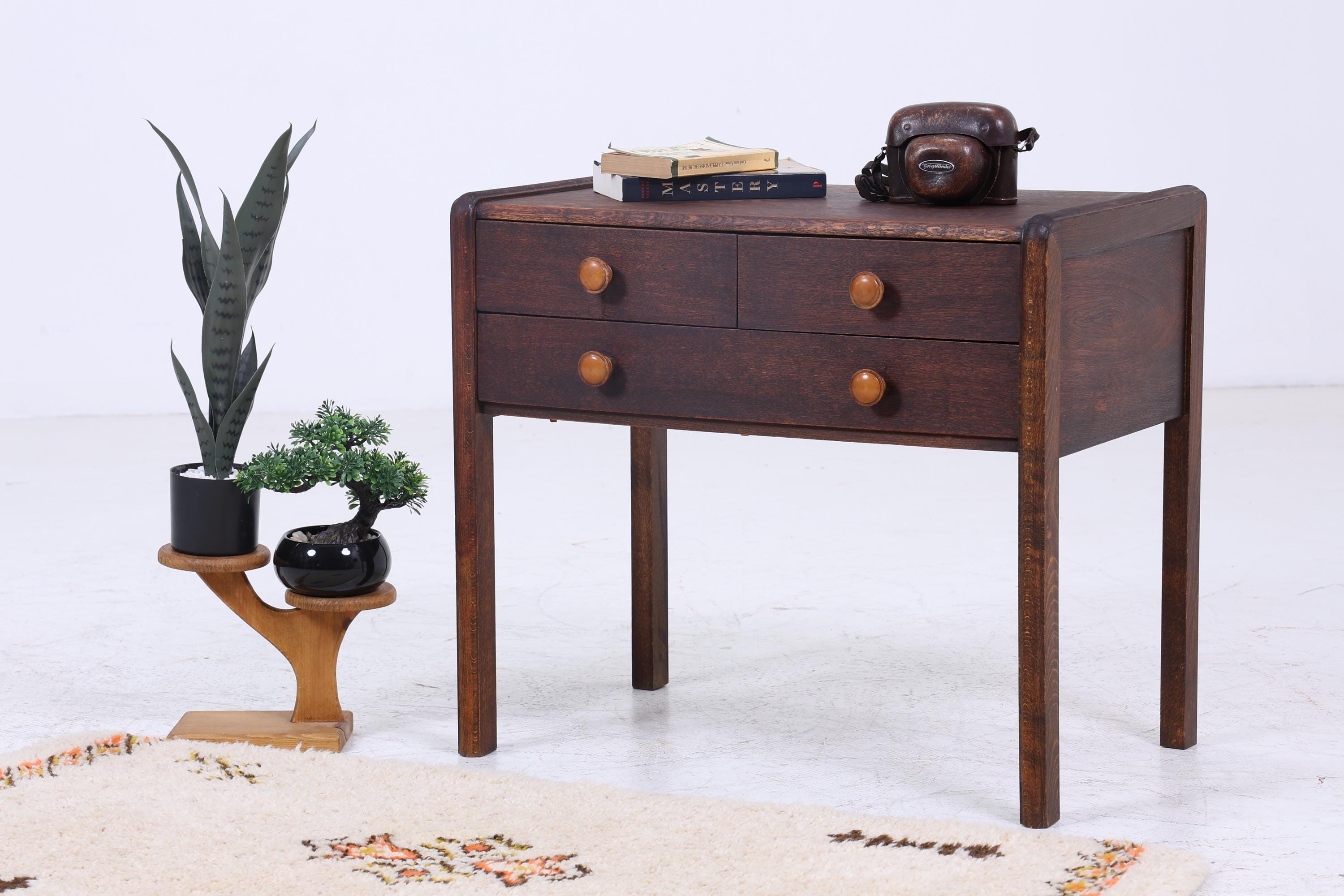 ❌SALE❌ Kleine Vintage Schubladen Nähkasten | Mid Century Schubladen Schrank | 60er Jahre Holz Aufbewahrung