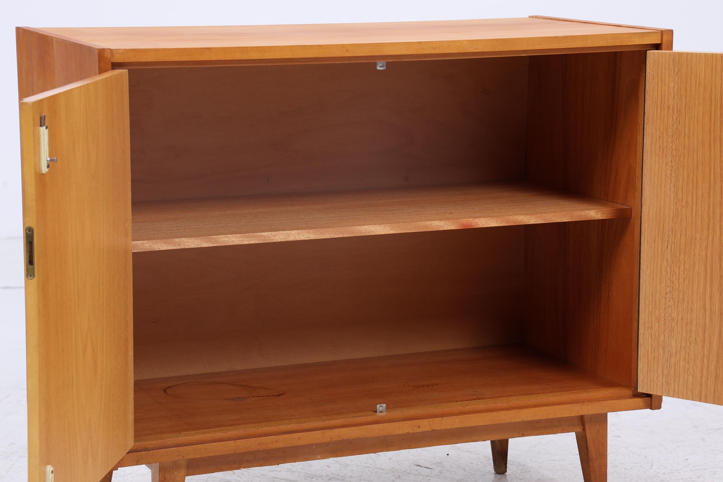 Wunderschöne Vintage Kommode 60er | Mid Century Schrank | Kleines Sideboard Retro Holz Aufbewahrung