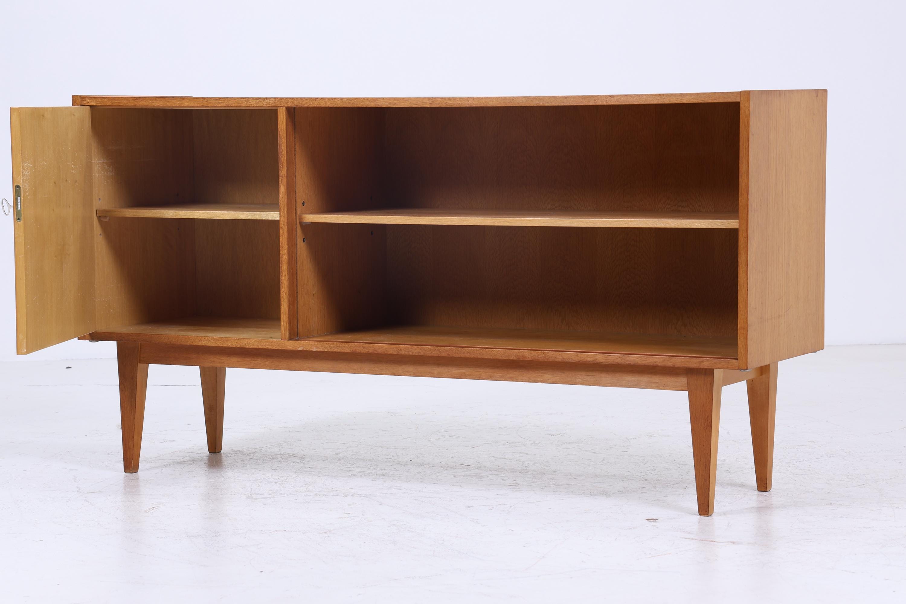 Hellerau 602 / M Sideboard 1960s | Mid Century Drawers Sideboard Cabinet Light Oak Franz Ehrlich Design Retro 1970s