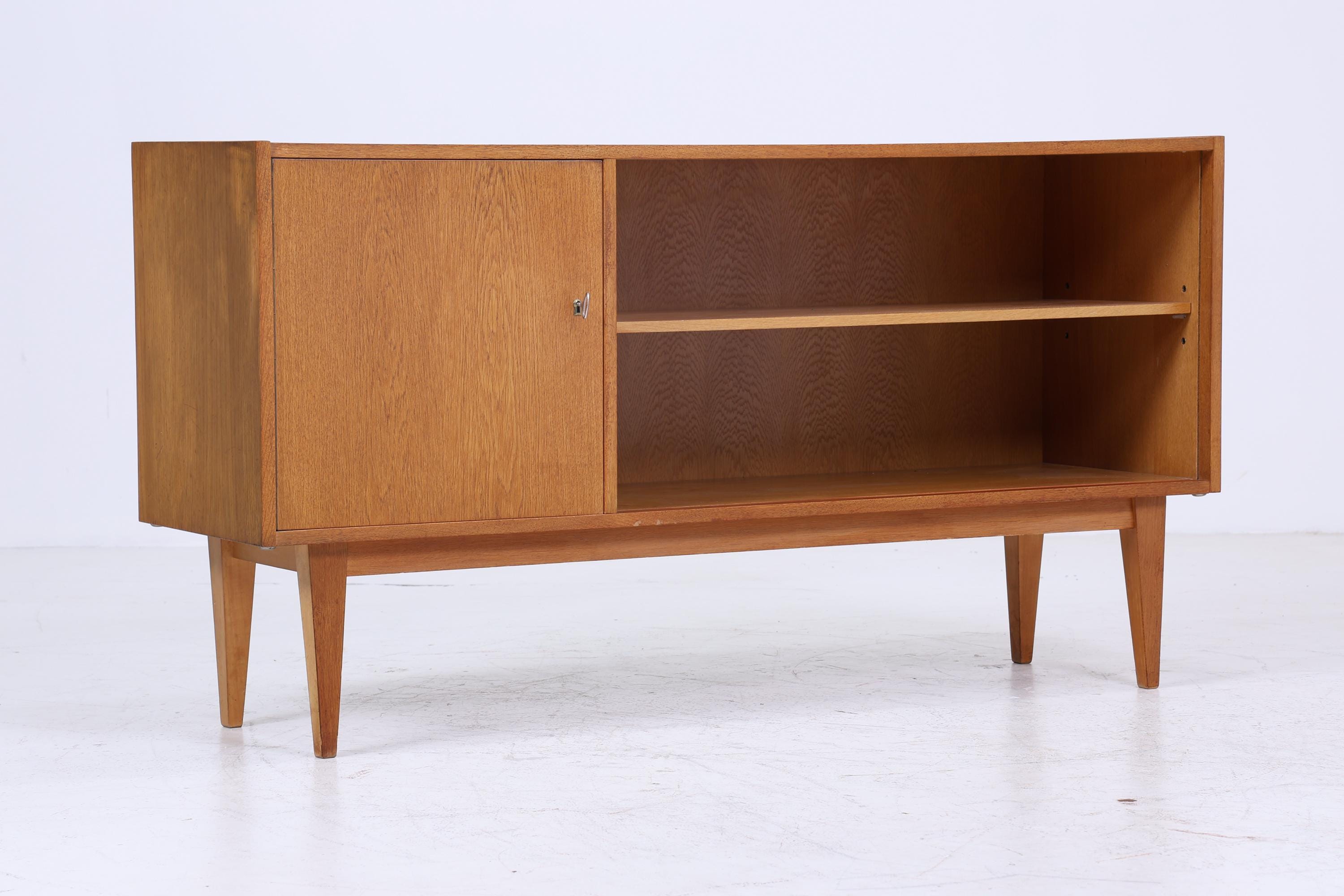 Hellerau 602 / M Sideboard 1960s | Mid Century Drawers Sideboard Cabinet Light Oak Franz Ehrlich Design Retro 1970s