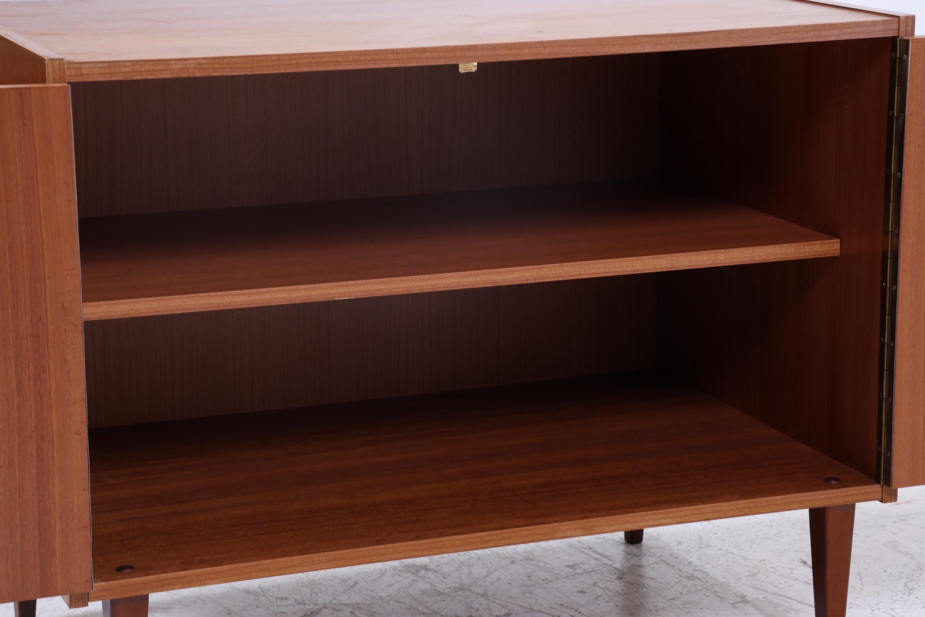 Wunderschöne Vintage Teak Kommode 60er | Mid Century Schrank | Retro Holz Aufbewahrung