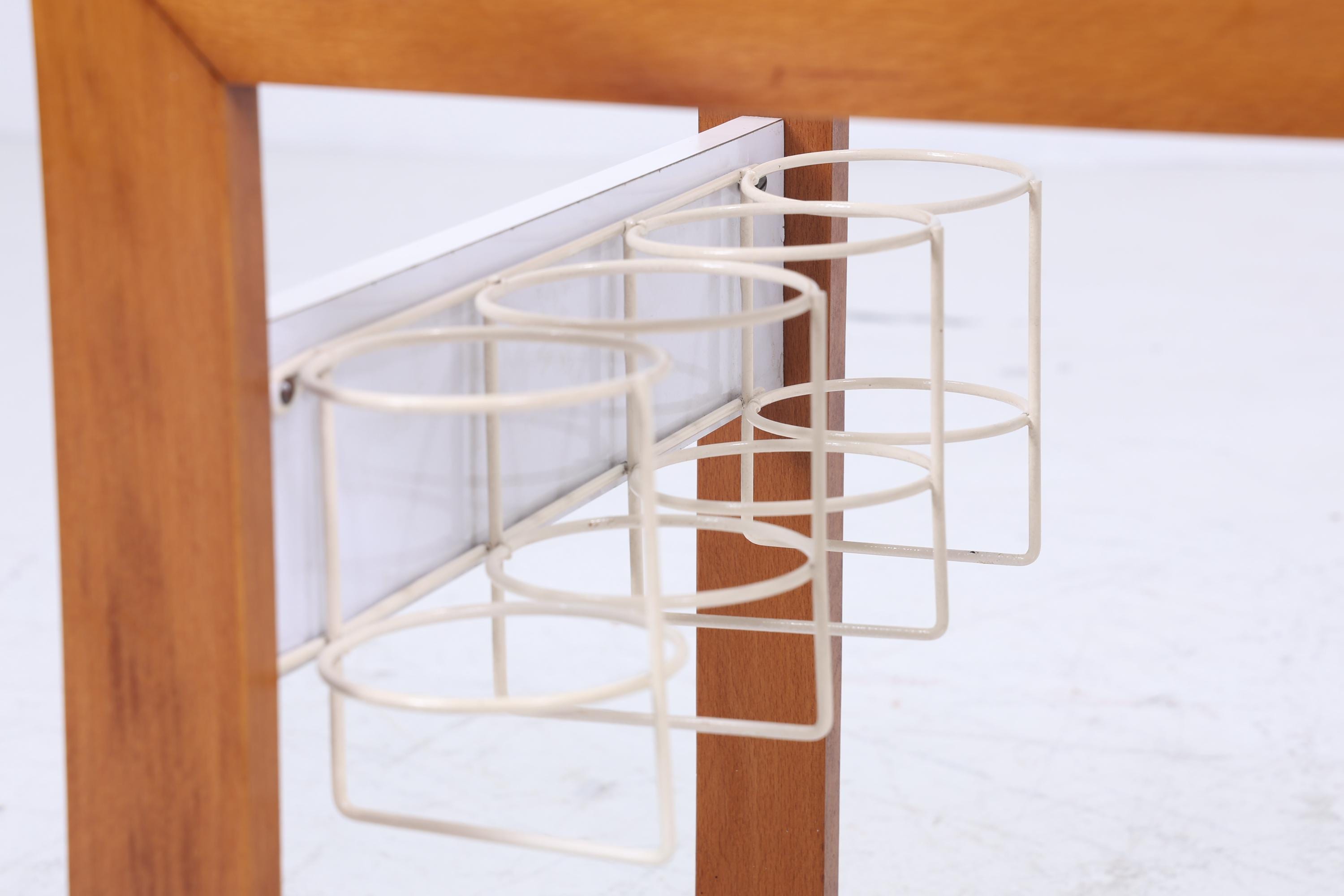 Vintage Servierwagen aus den 60ern | Mid Century Tisch Telefontisch Beistelltisch Retro