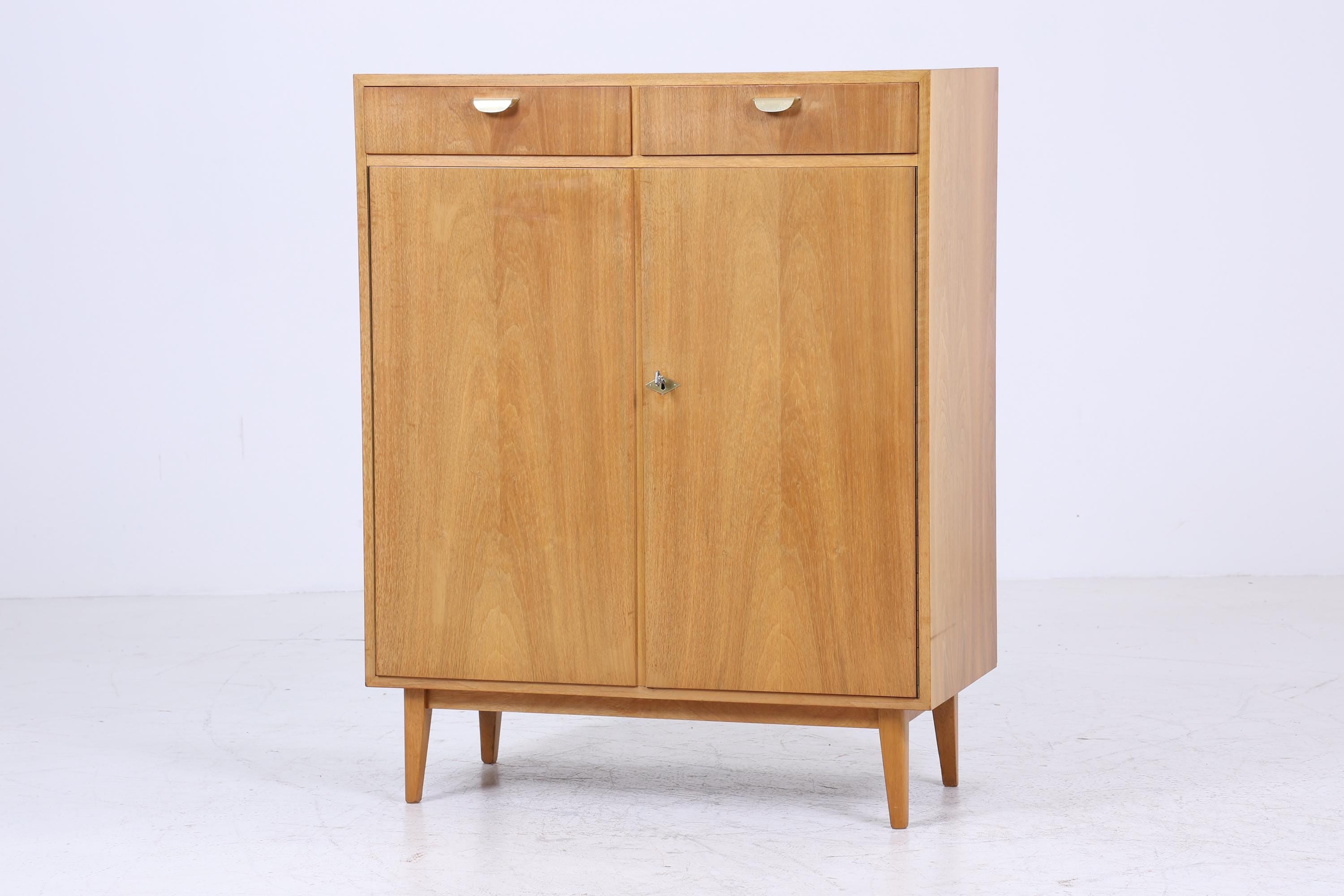 Vintage Kommode | Mid Century Schrank Holz Aufbewahrung 60er Jahre