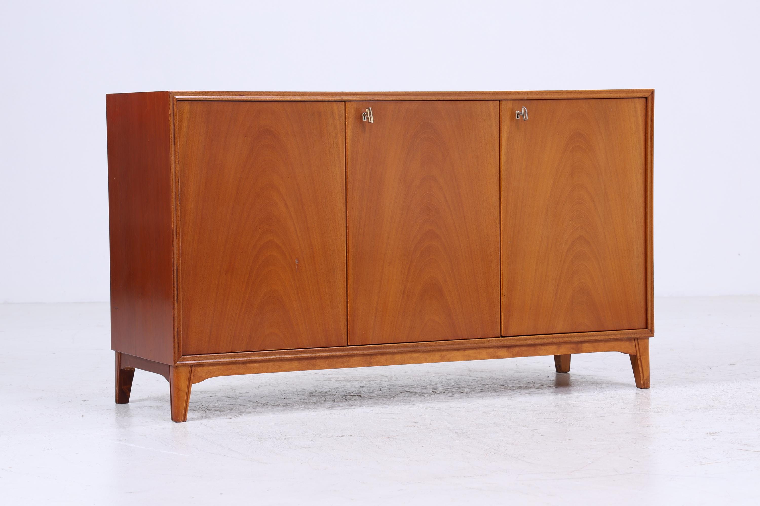 Wunderschöne Vintage Kommode 60er | Mid Century Schrank | Retro Holz Aufbewahrung Sideboard