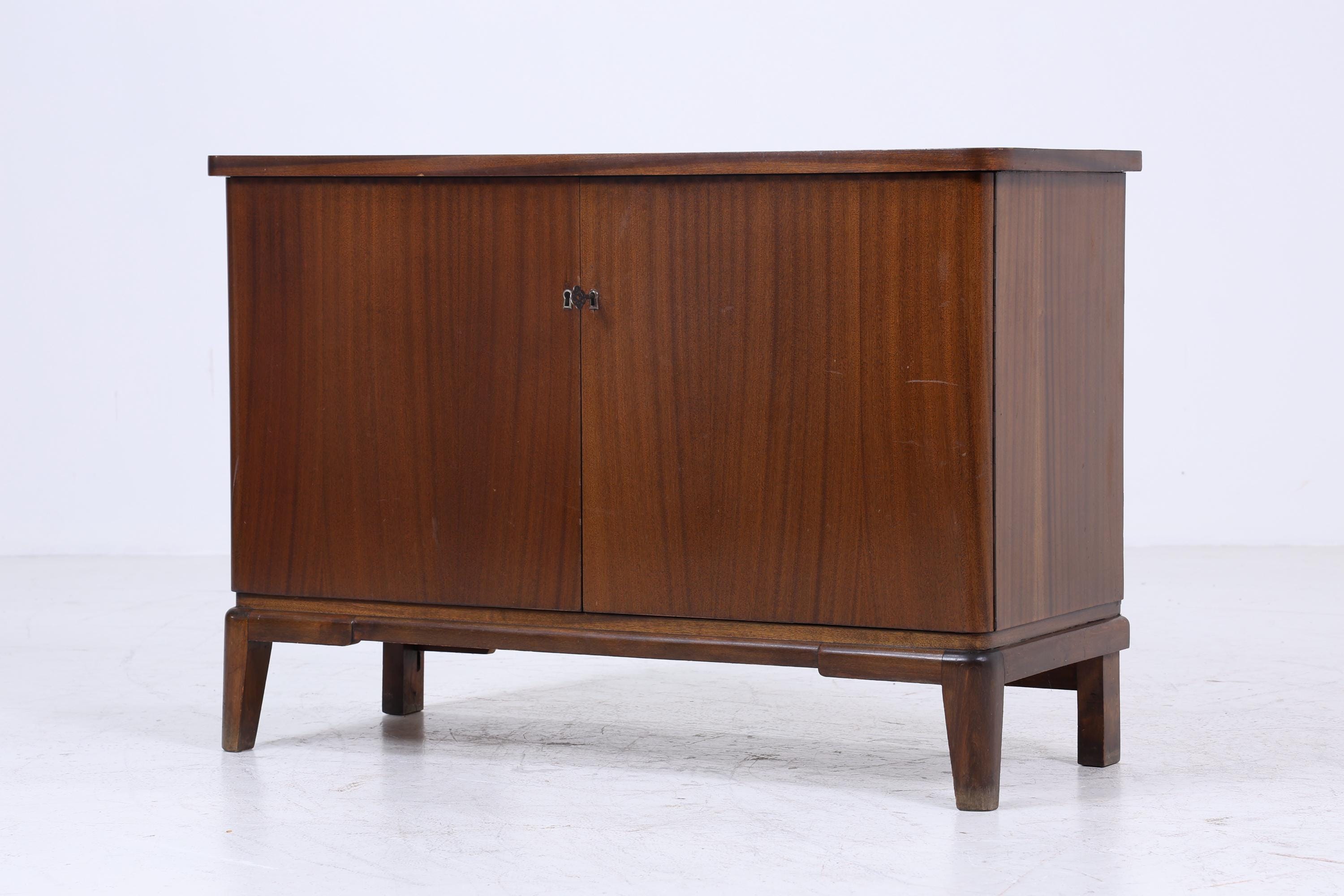 Wundervolle Mid Century Kommode | Vintage Schrank Holz Aufbewahrung 60er Jahre