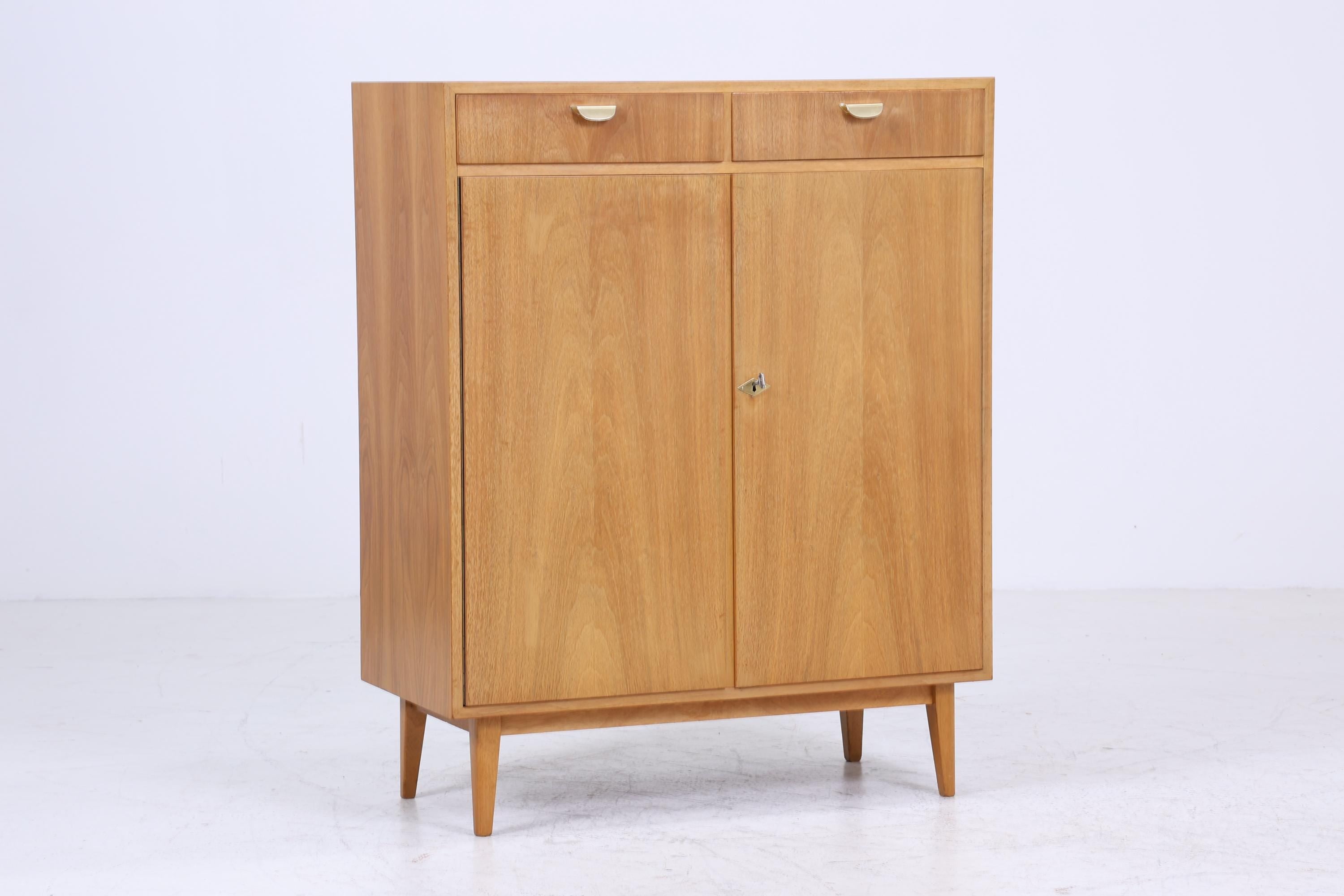 Vintage Kommode | Mid Century Schrank Holz Aufbewahrung 60er Jahre