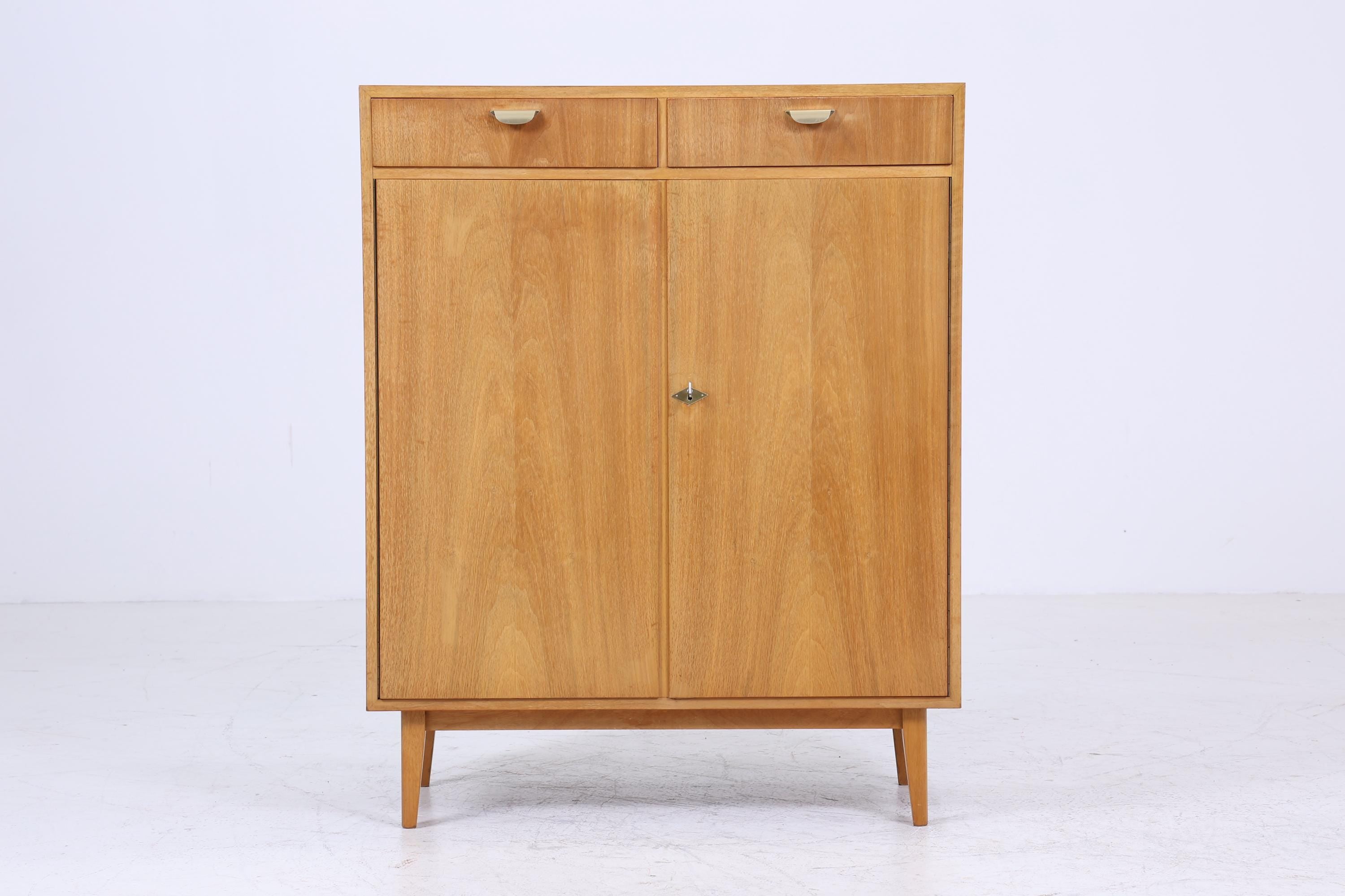 Vintage Kommode | Mid Century Schrank Holz Aufbewahrung 60er Jahre