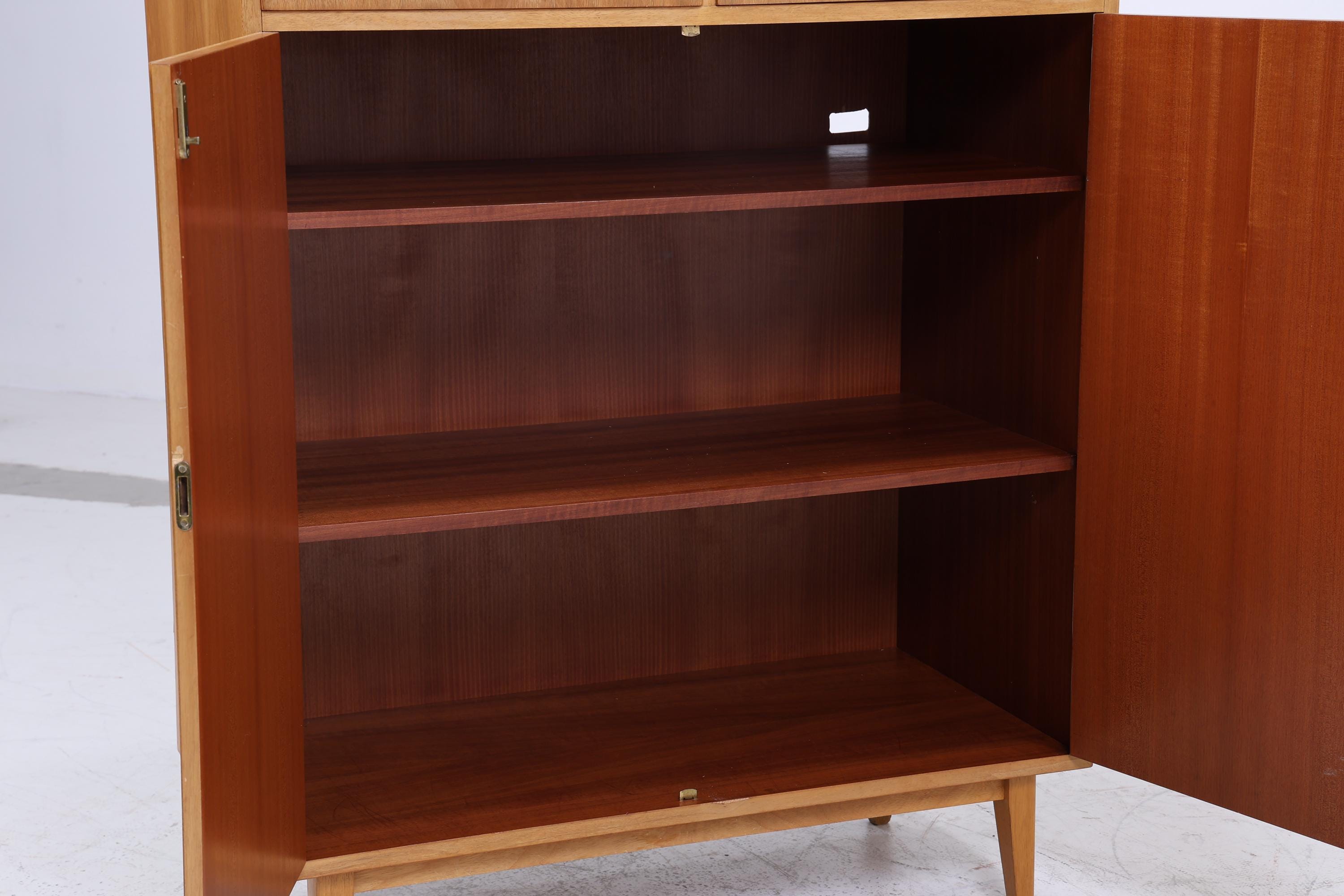 Vintage Kommode | Mid Century Schrank Holz Aufbewahrung 60er Jahre