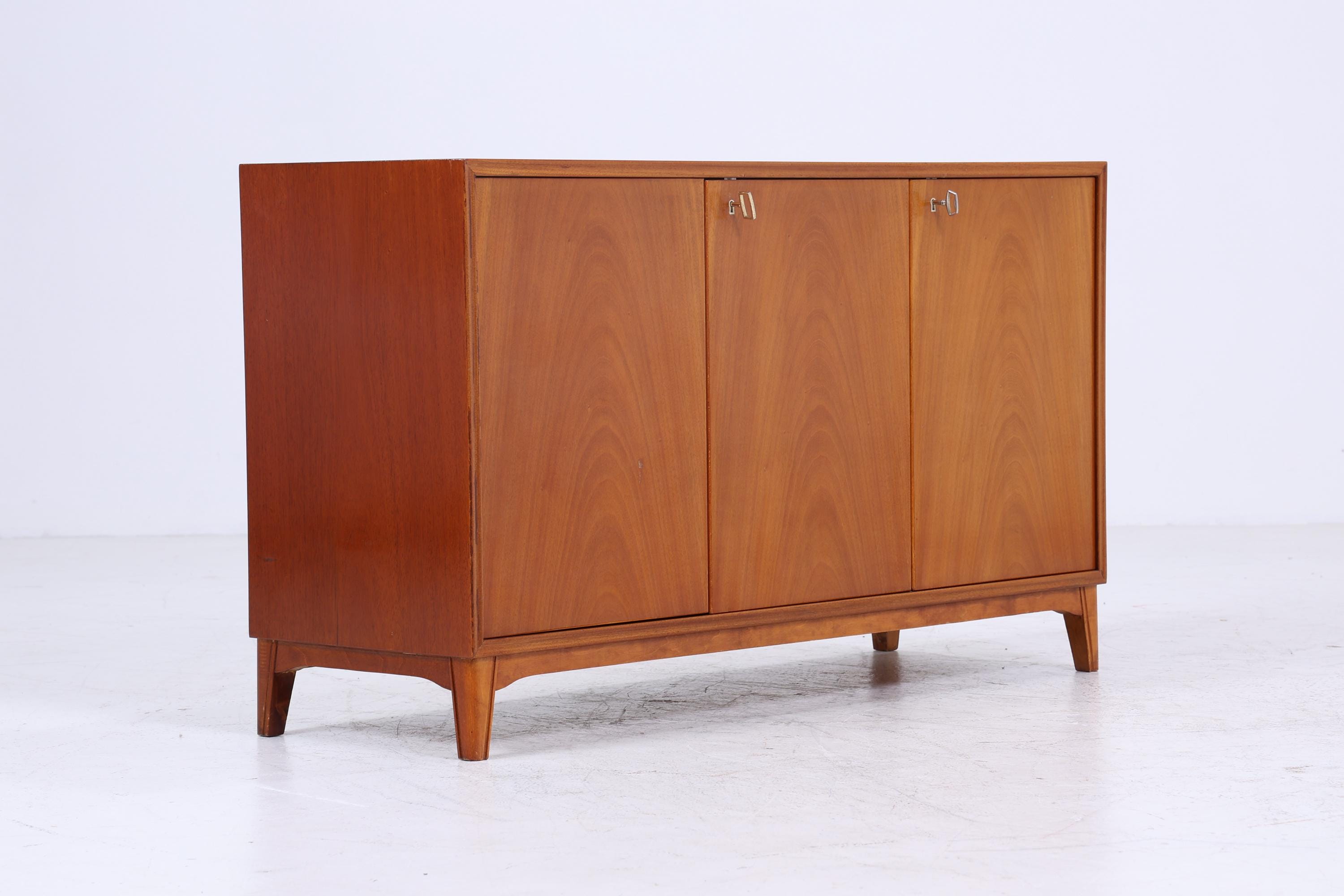 Wunderschöne Vintage Kommode 60er | Mid Century Schrank | Retro Holz Aufbewahrung Sideboard