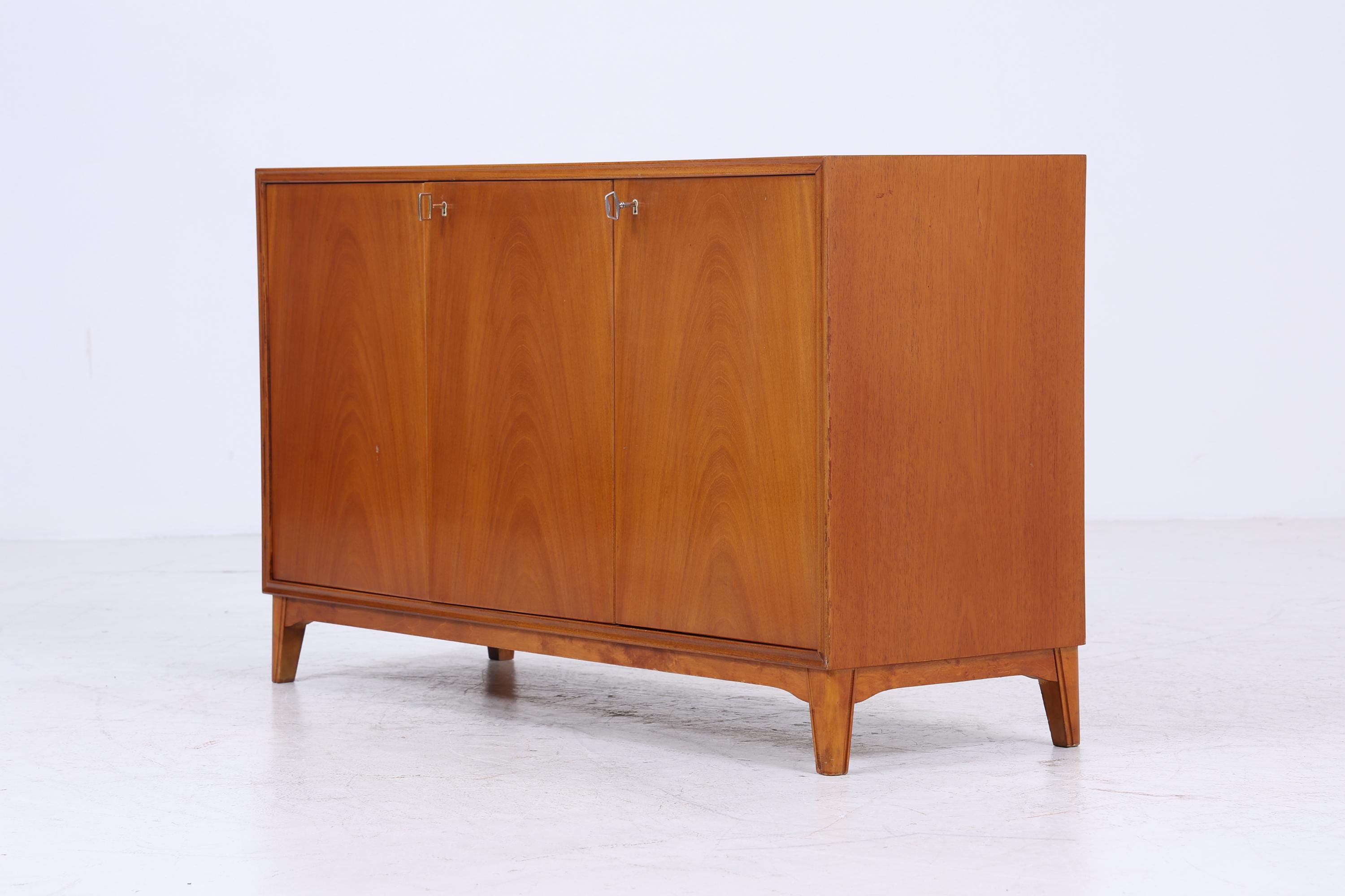 Wunderschöne Vintage Kommode 60er | Mid Century Schrank | Retro Holz Aufbewahrung Sideboard