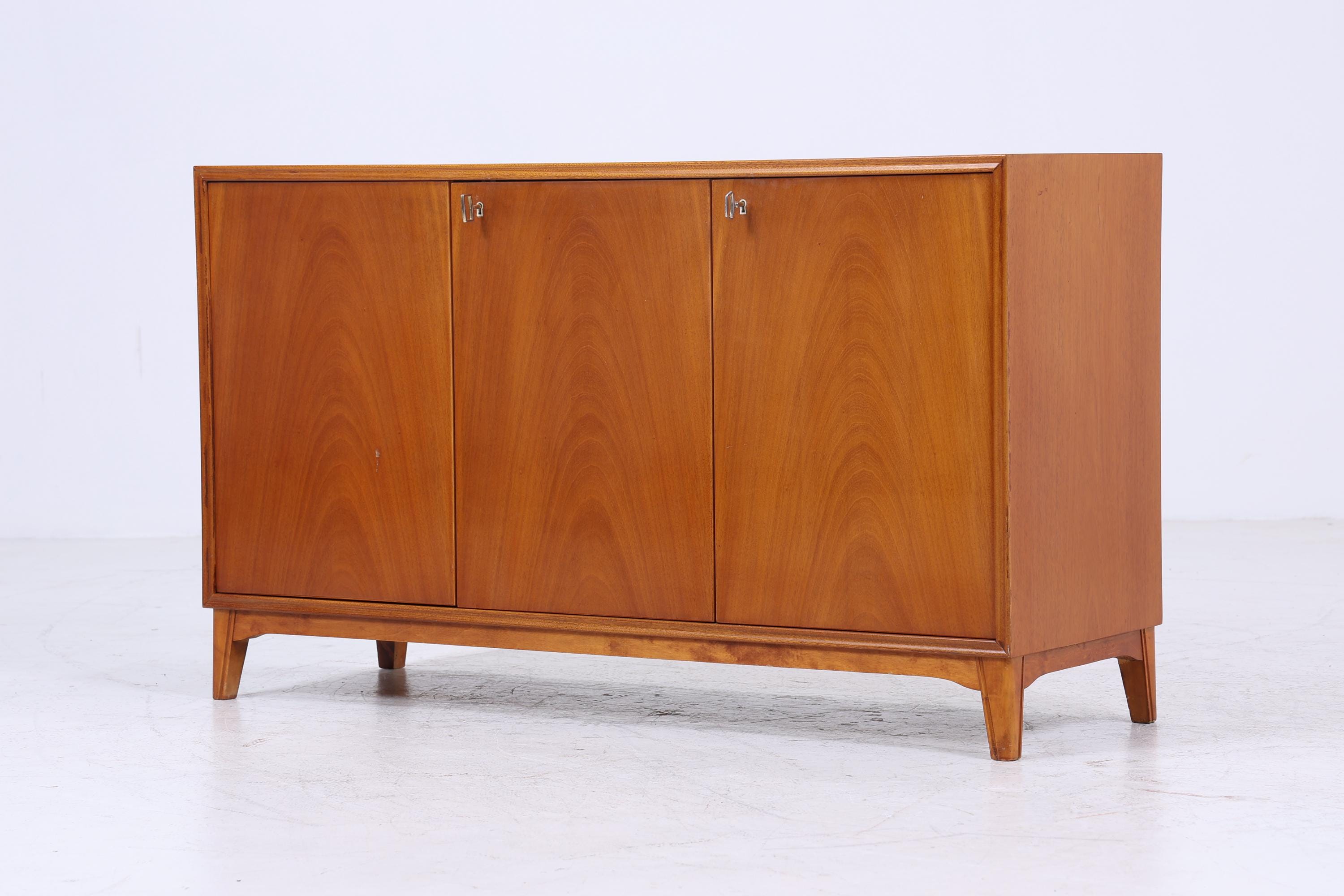 Wunderschöne Vintage Kommode 60er | Mid Century Schrank | Retro Holz Aufbewahrung Sideboard
