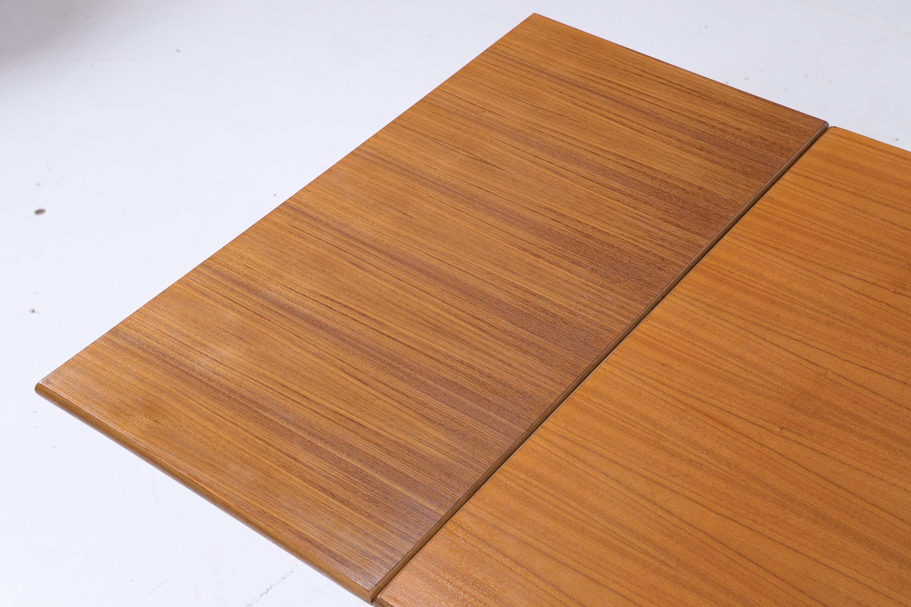 Wunderschöner Mid-Century Esstisch | Vintage Ausziehbarer Küchentisch 1960er Holz