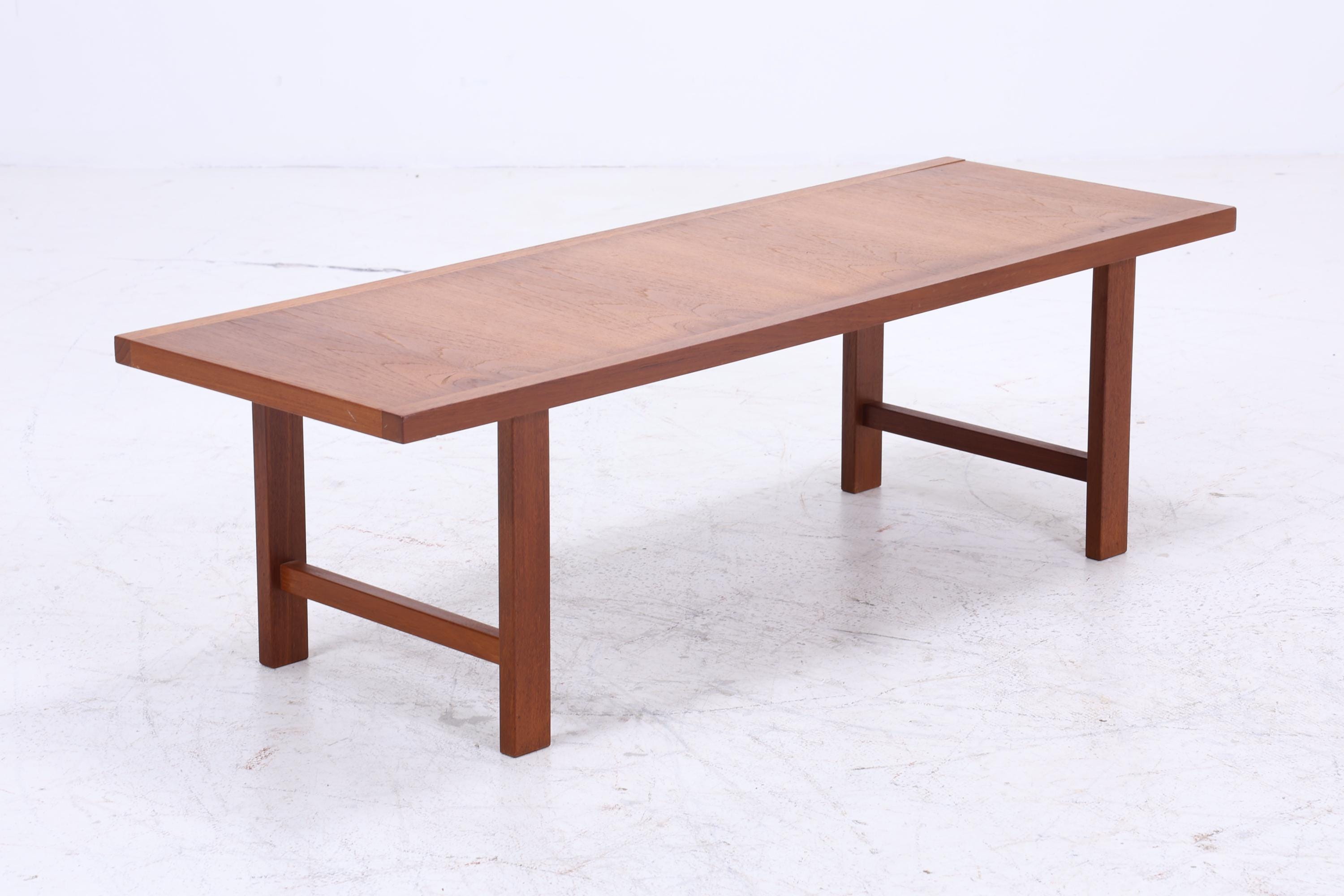 Wunderschöner Vintage Teak Couchtisch | Mid Century Beistelltisch Tisch Telefontisch 60er Jahre Retro Wohnzimmer