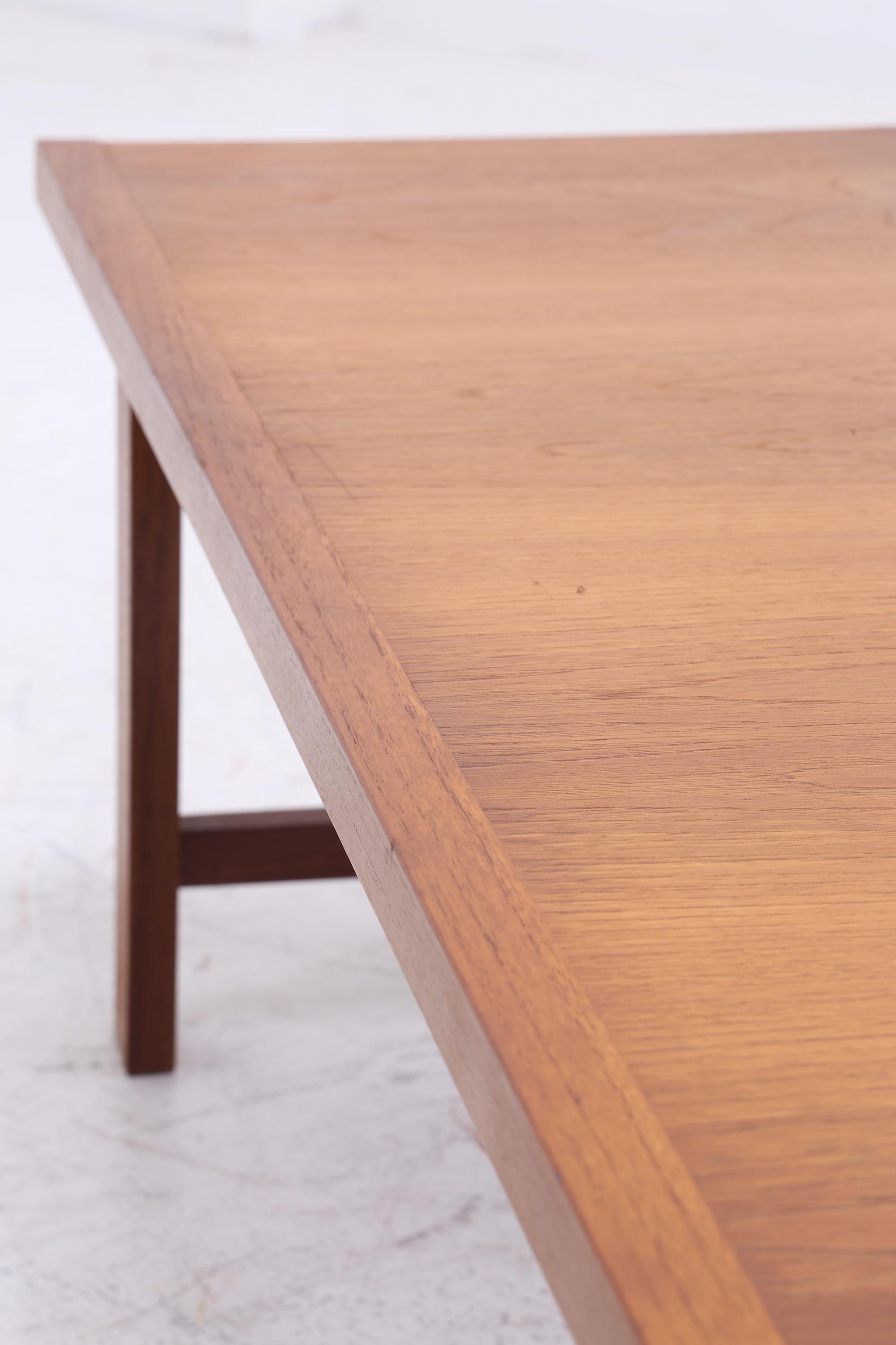 Wunderschöner Vintage Teak Couchtisch | Mid Century Beistelltisch Tisch Telefontisch 60er Jahre Retro Wohnzimmer
