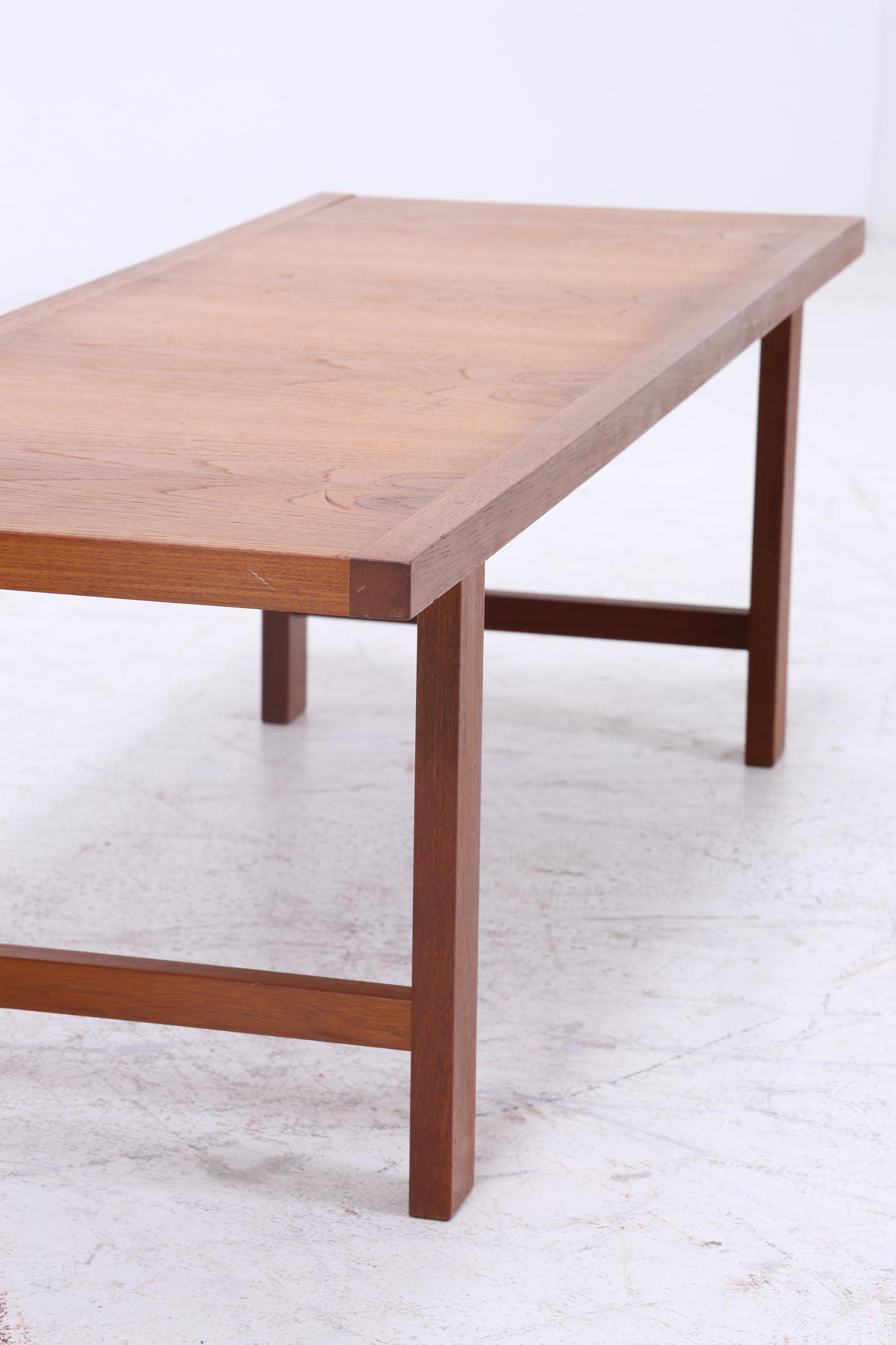 Wunderschöner Vintage Teak Couchtisch | Mid Century Beistelltisch Tisch Telefontisch 60er Jahre Retro Wohnzimmer