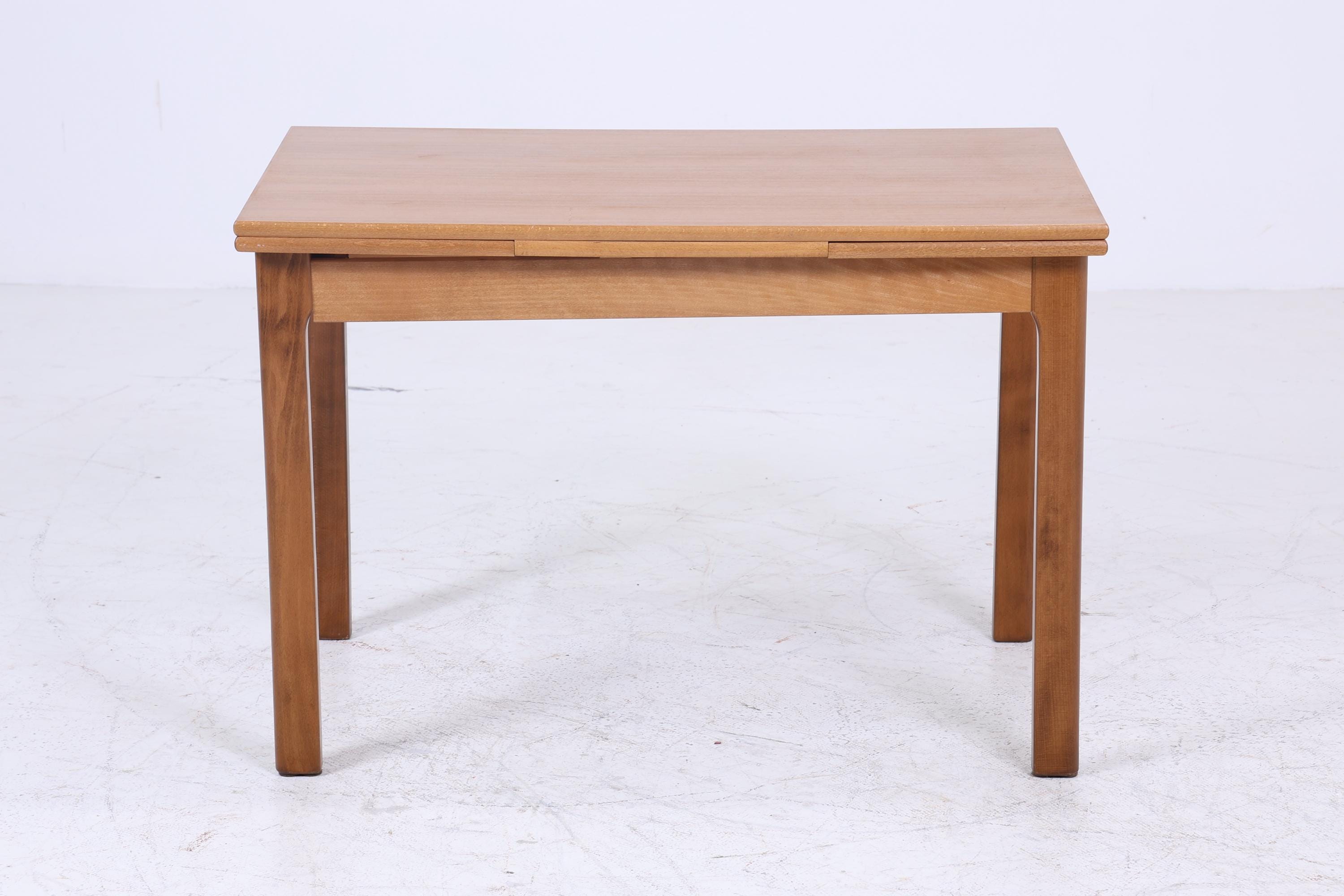 Wunderschöner Vintage Esstisch | Mid-Century Ausziehbarer Küchentisch 1960er Holz