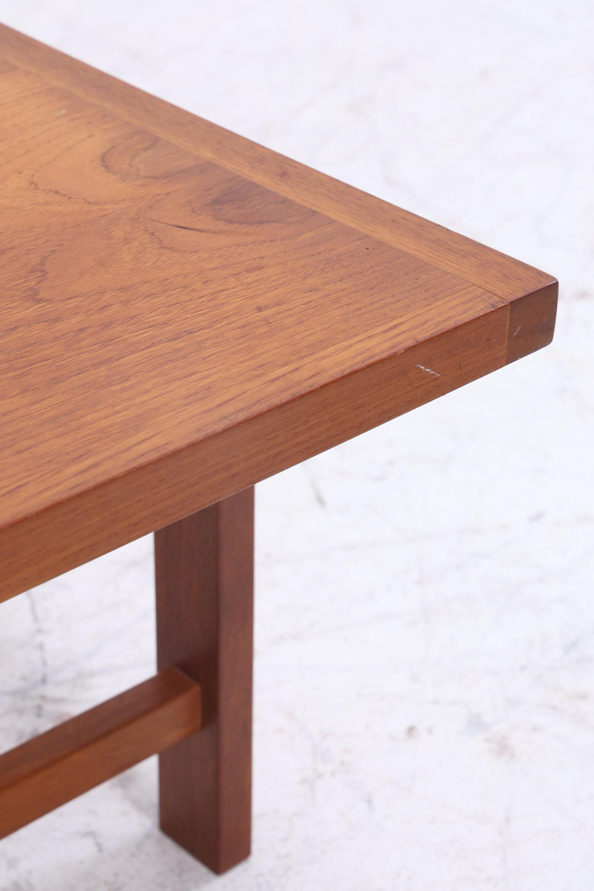 Wunderschöner Vintage Teak Couchtisch | Mid Century Beistelltisch Tisch Telefontisch 60er Jahre Retro Wohnzimmer