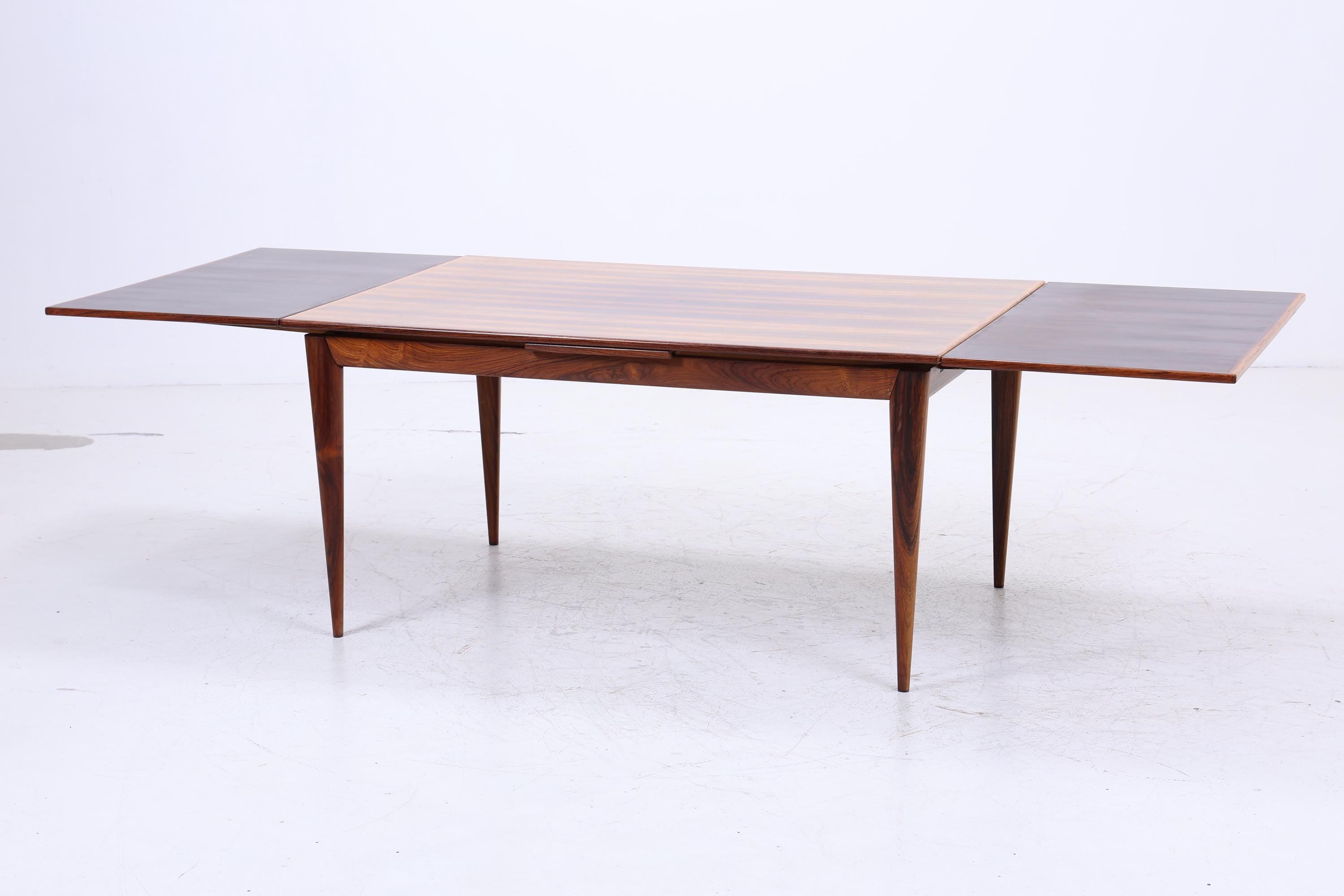 Wunderschöner Vintage Küchentisch von Niels O. Møller | Mid Century Esstisch Tisch Retro 70er Holz Ausziehbar