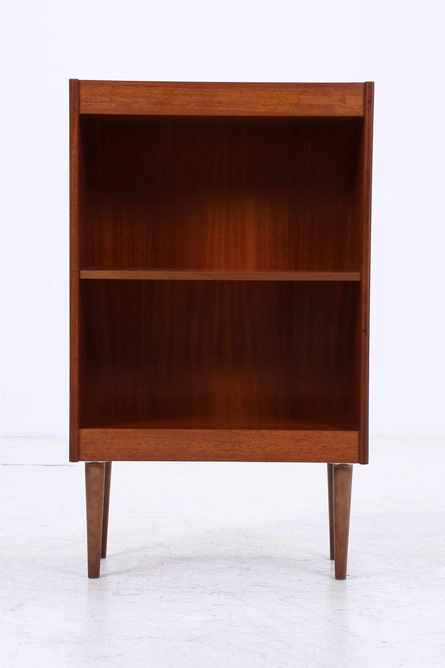 Vintage Teak Regal 60er Jahre | Mid Century kleines Bücherregal Retro Holz Aufbewahrung