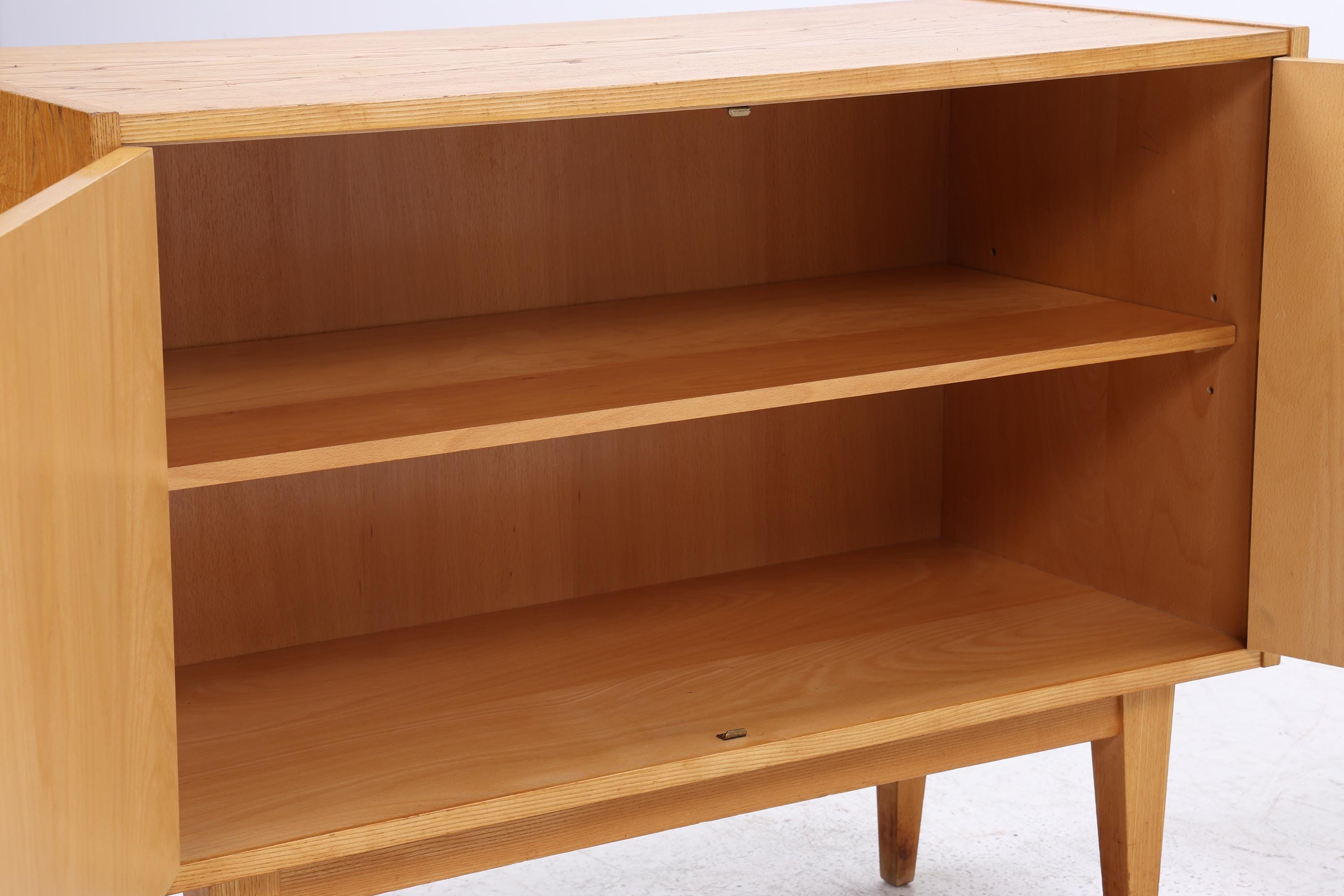 Vintage Hellerau Kommode der Serie 602 | Mid Century Franz Ehrlich Esche Schrank | Holz Aufbewahrung