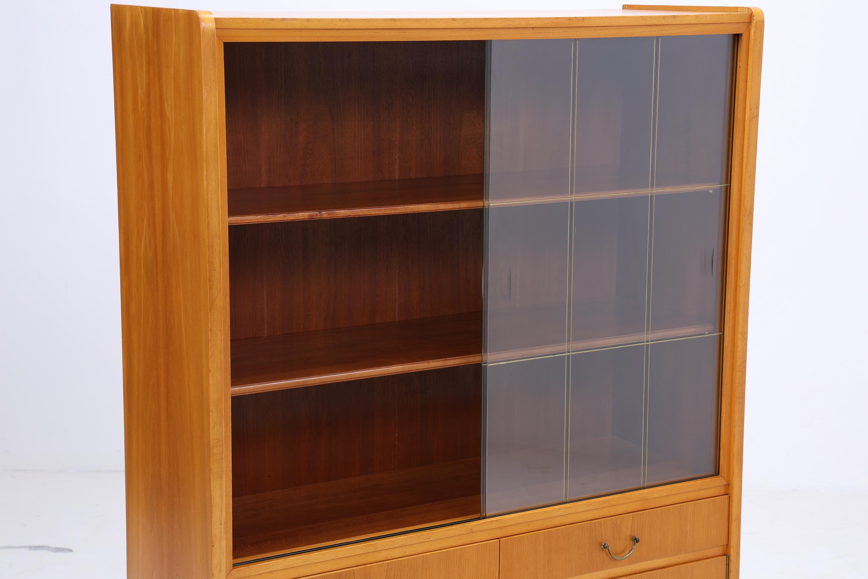 Vintage Vitrine von Tepe aus den 60ern | Mid Century Schrank Retro Holz Aufbewahrung