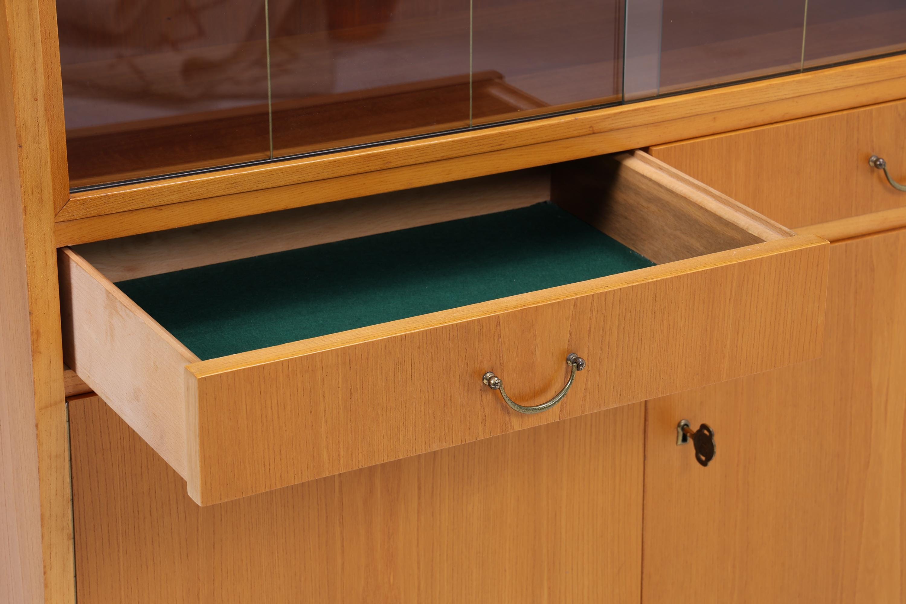 Vintage Vitrine von Tepe aus den 60ern | Mid Century Schrank Retro Holz Aufbewahrung