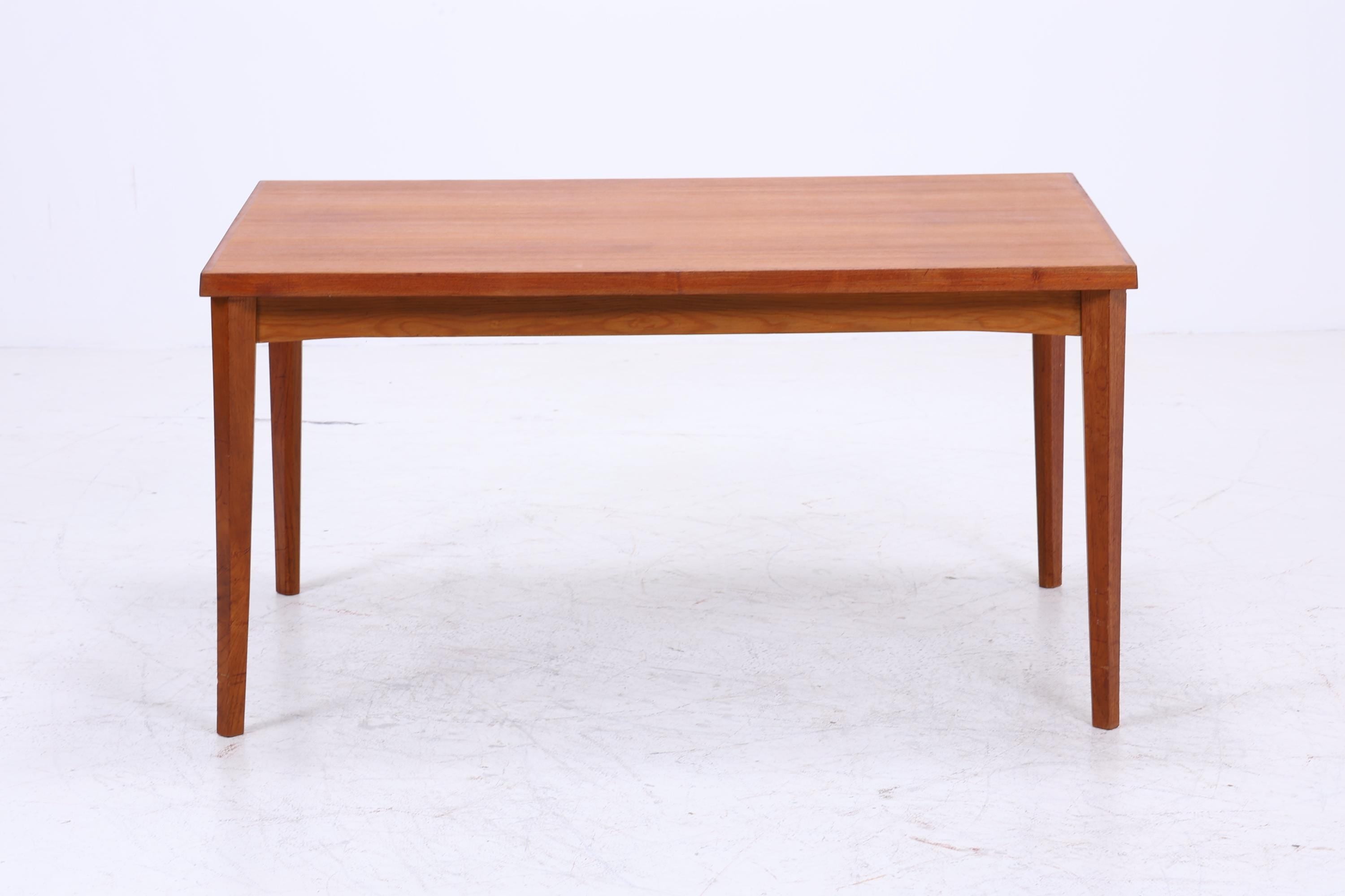 Vintage Teak Esstisch Danish Design | Mid-Century Ausziehbarer Küchentisch 1960er Teak Holz