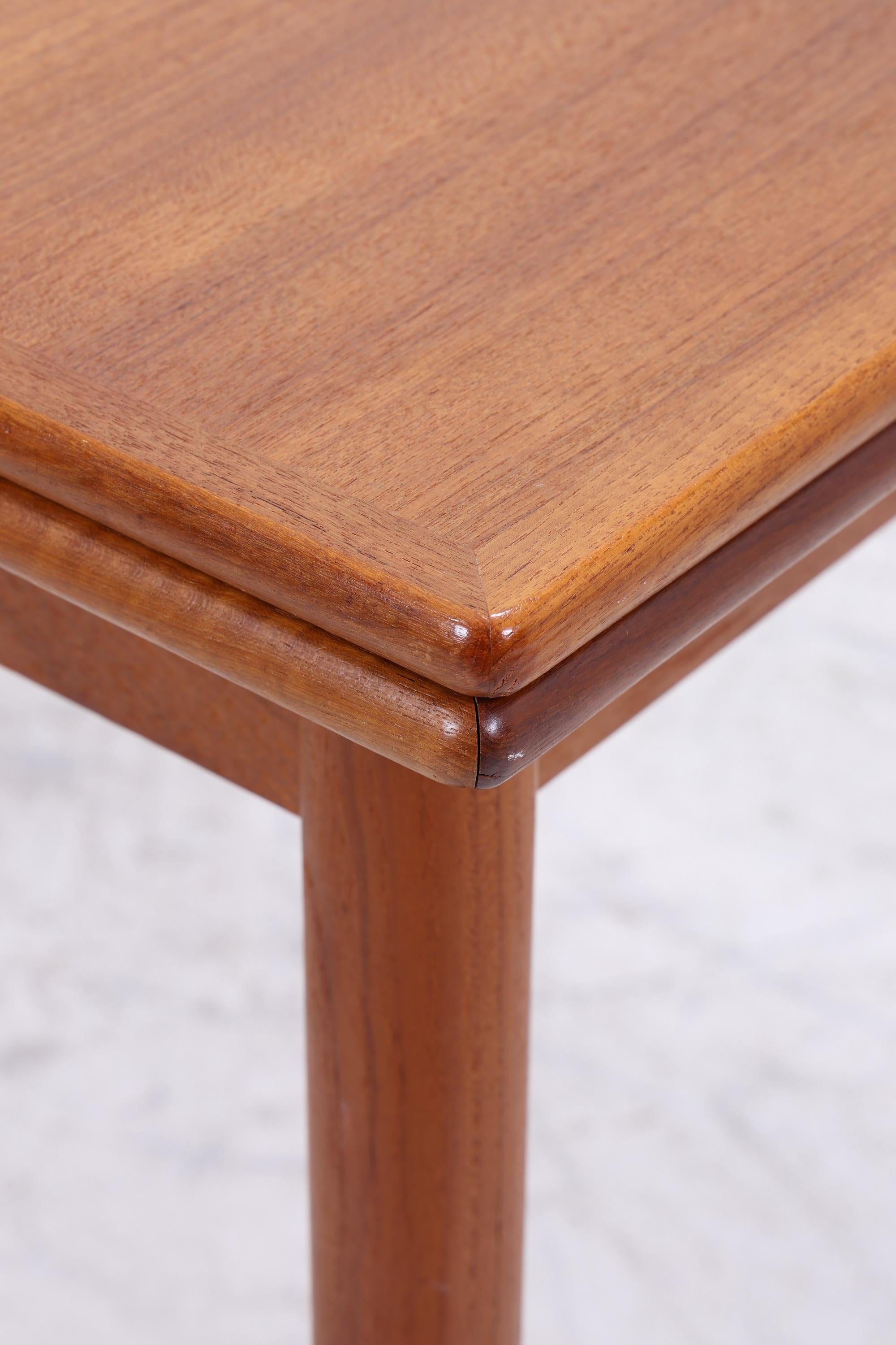 Vintage Teak Esstischvon AM Ansager Mobler | Danish Design Mid-Century Ausziehbarer Küchentisch 1960er Holz