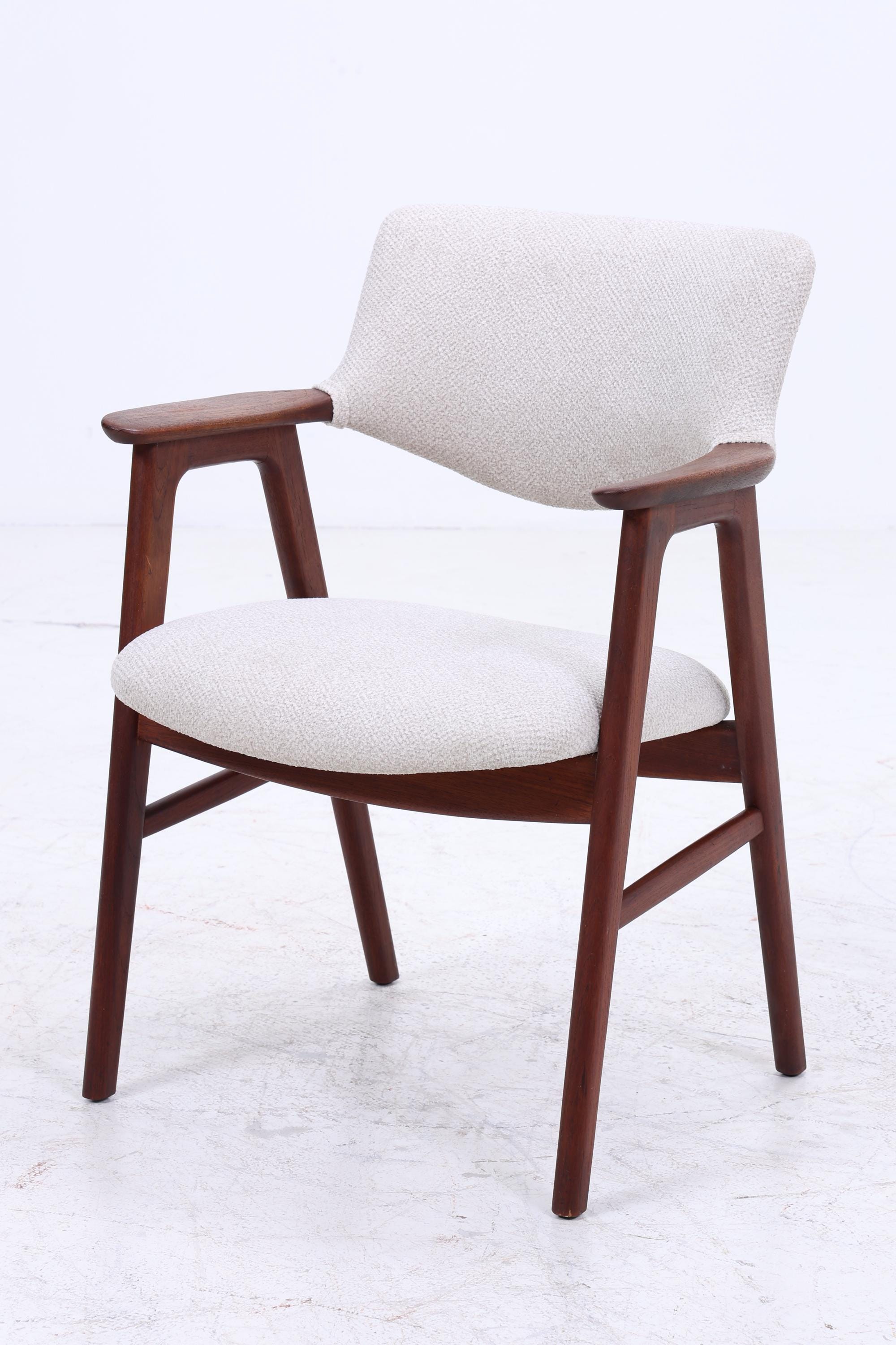 2er Set Teak Stühle von Erik Kirkegaard für Glostrup | Mid Century Designklassiker | Vintage Stuhl | Retro Stuhl
