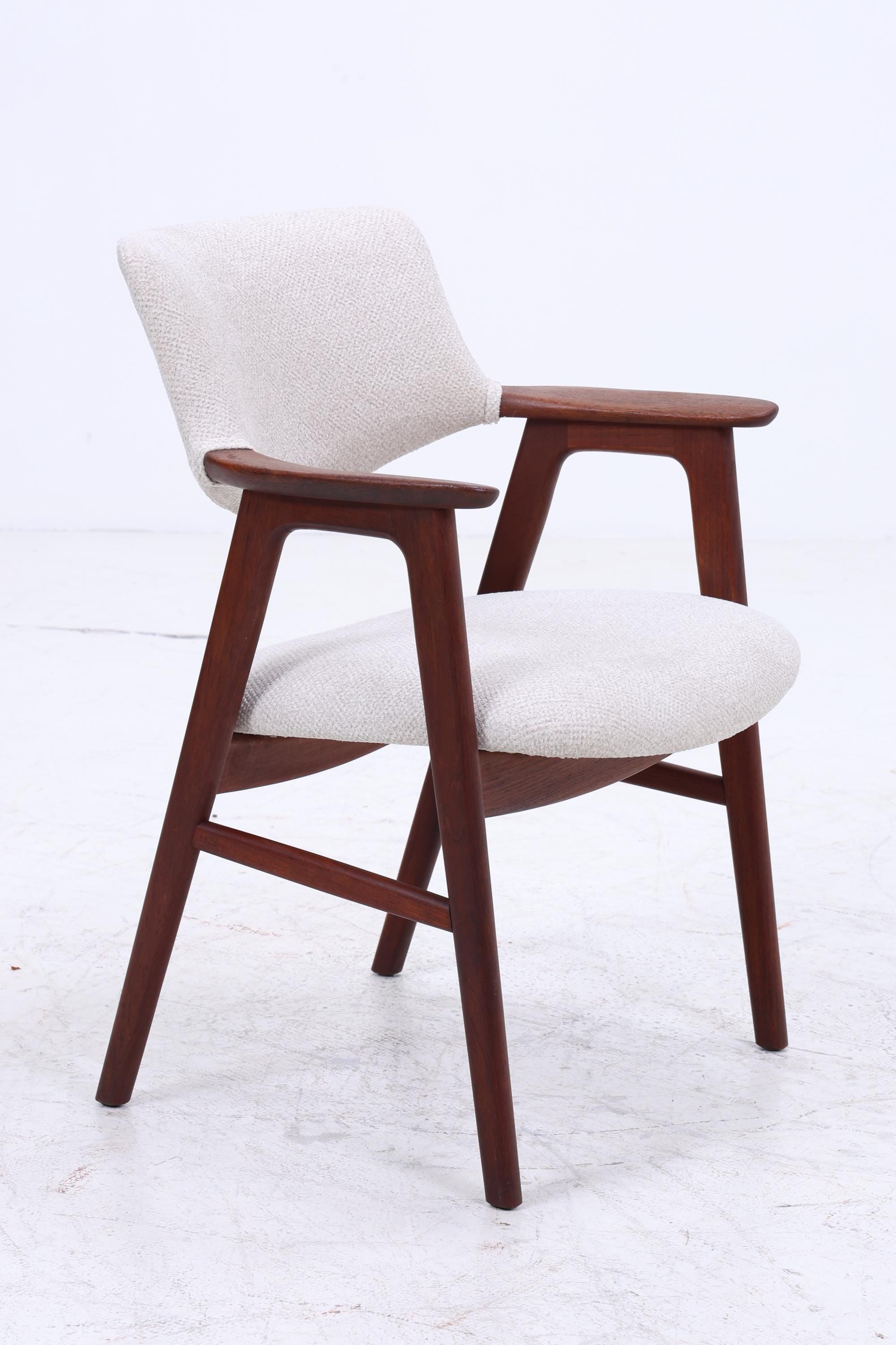 2er Set Teak Stühle von Erik Kirkegaard für Glostrup | Mid Century Designklassiker | Vintage Stuhl | Retro Stuhl