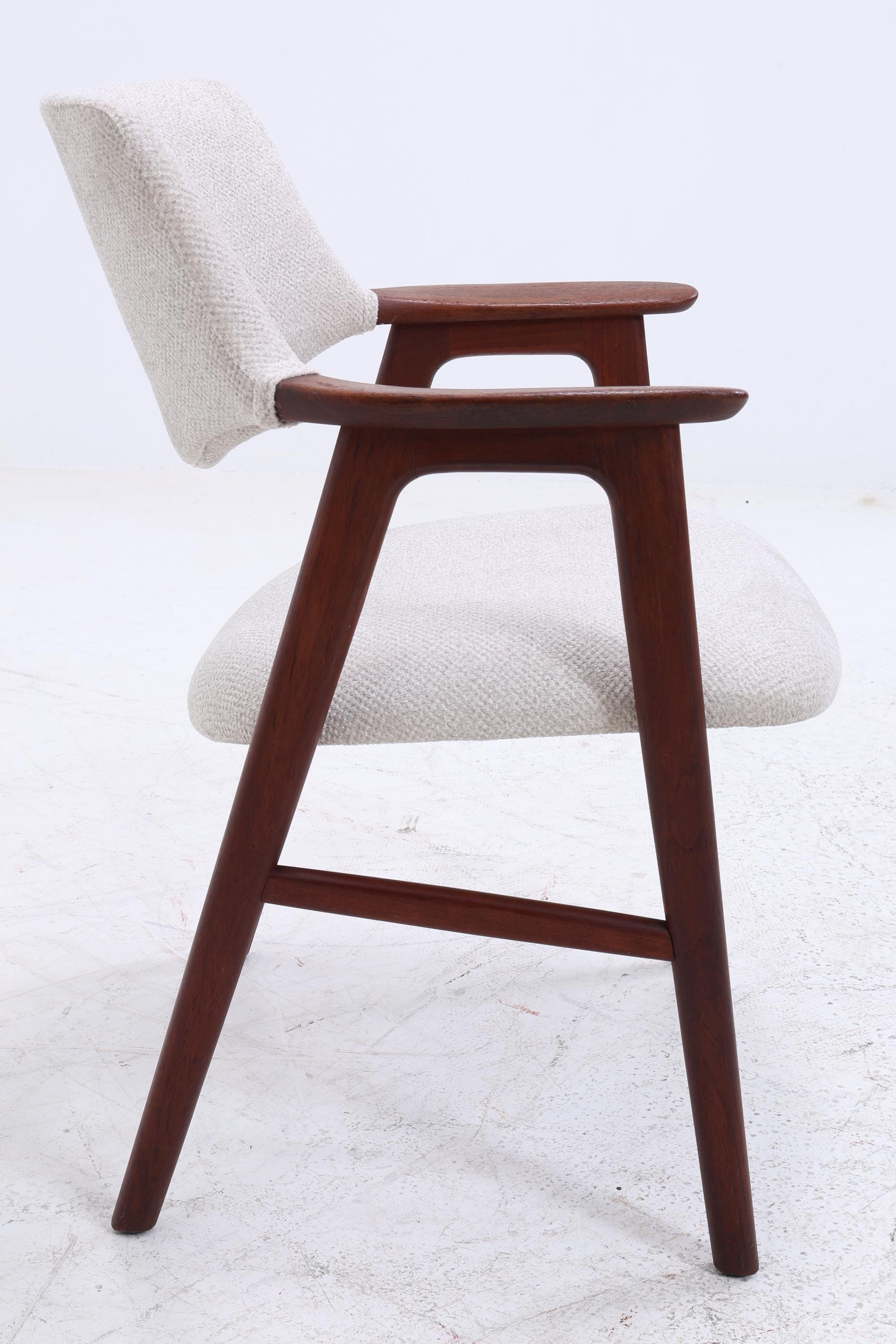 2er Set Teak Stühle von Erik Kirkegaard für Glostrup | Mid Century Designklassiker | Vintage Stuhl | Retro Stuhl