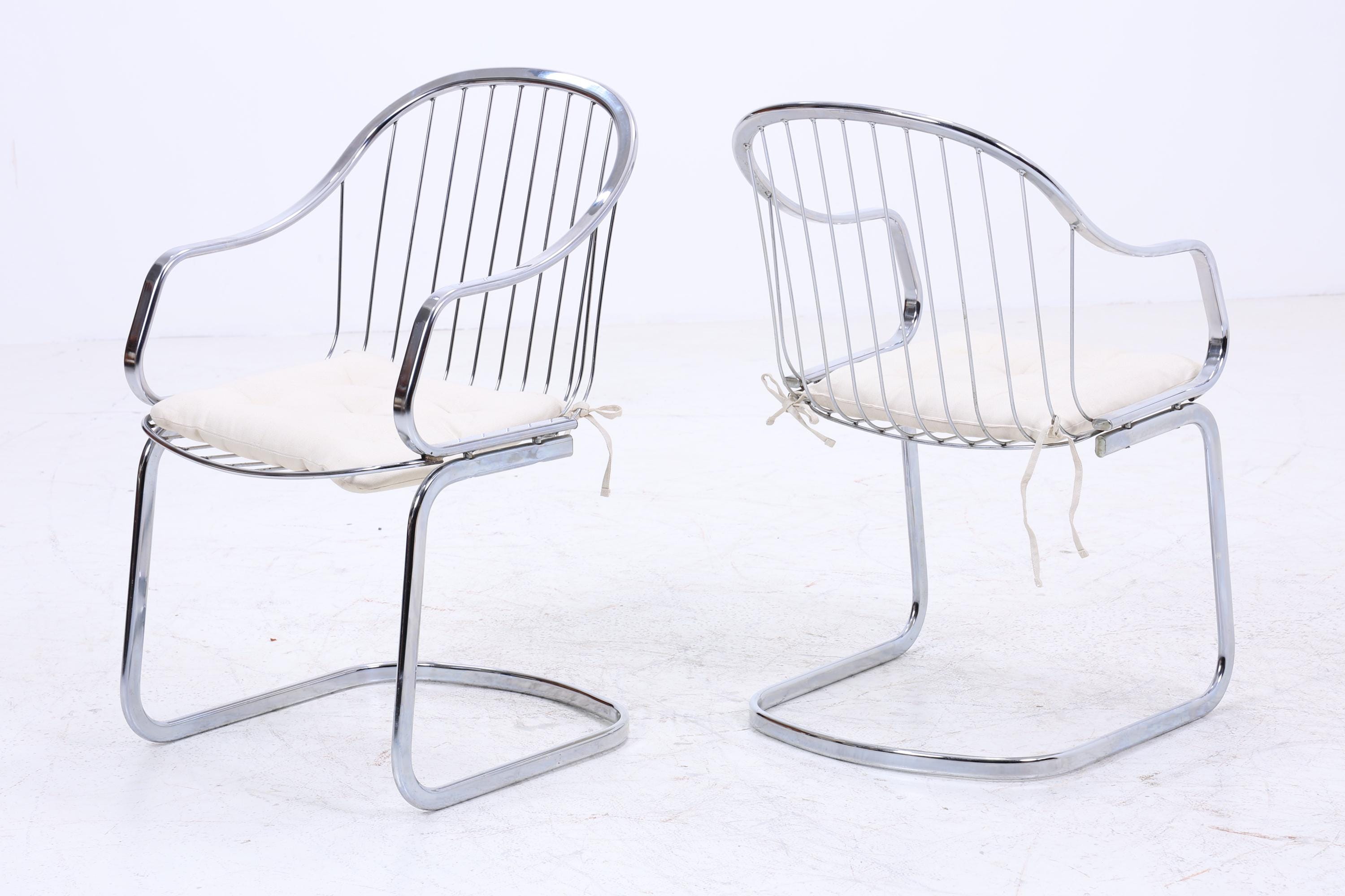 2er Set Stühle von GASTONE RINALDI | Mid Century Designklassiker | Vintage Stuhl | Retro Stuhl