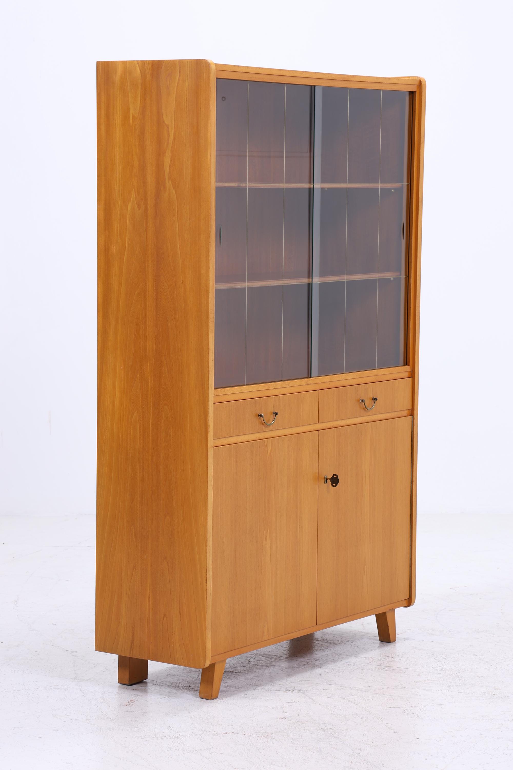 Vintage Vitrine von Tepe aus den 60ern | Mid Century Schrank Retro Holz Aufbewahrung