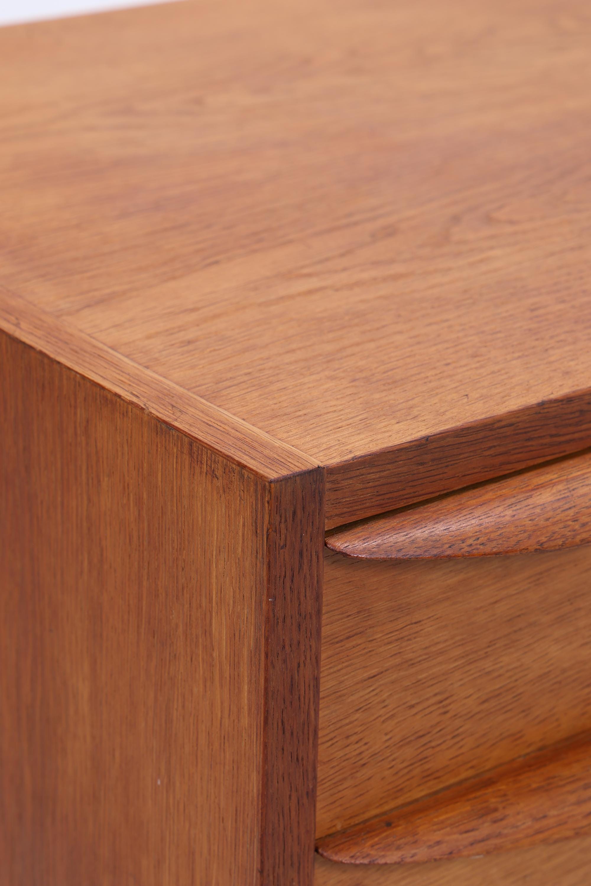 Hellerau 602 / K Sideboard 60er Jahre | Mid Century Schubladen Anrichte Eiche Schrank Franz Ehrlich Design Retro 70er