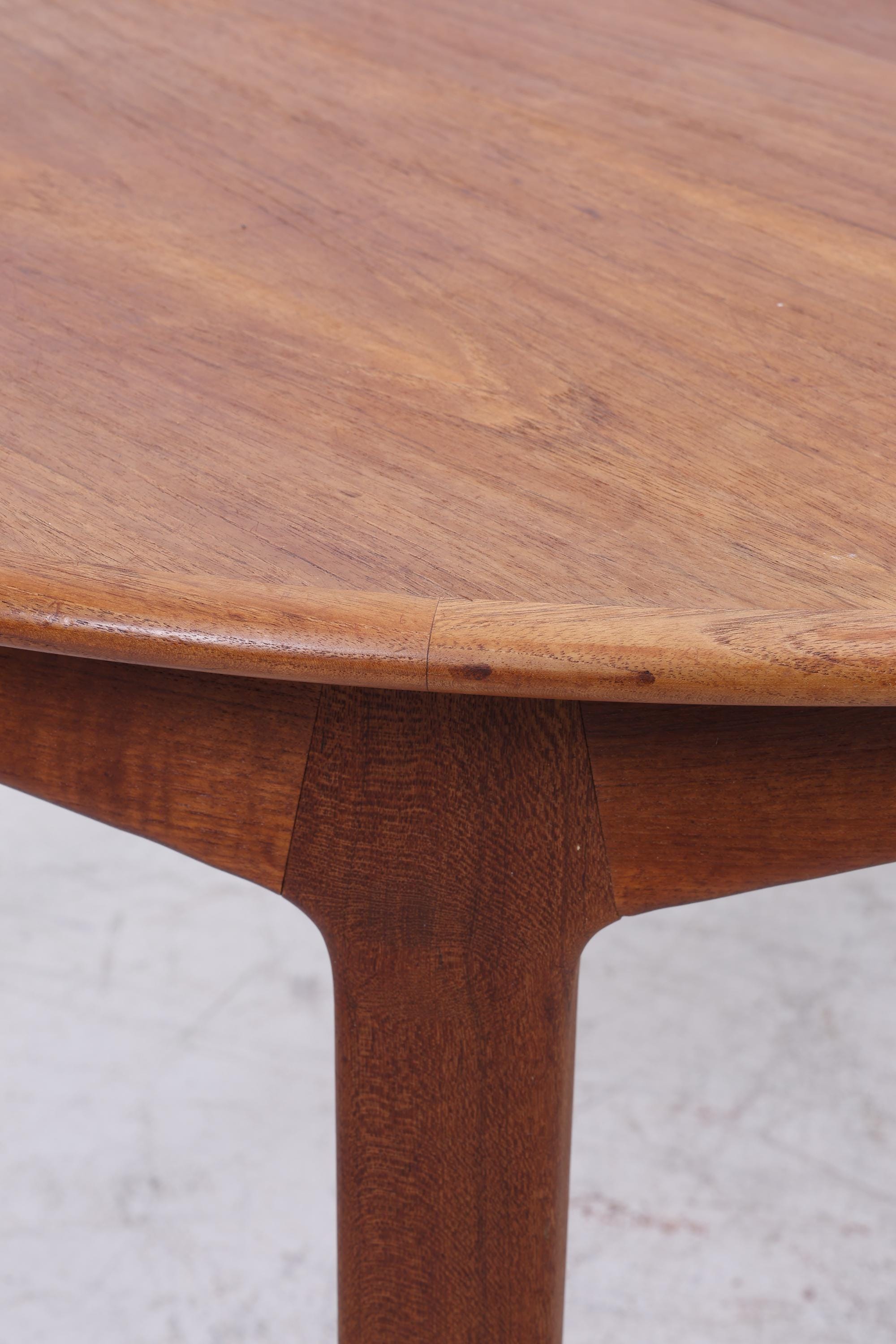 Vintage Teak Esstisch von Henning Kjaernulf | Danish Design Mid-Century Ausziehbarer Küchentisch 1960er Holz