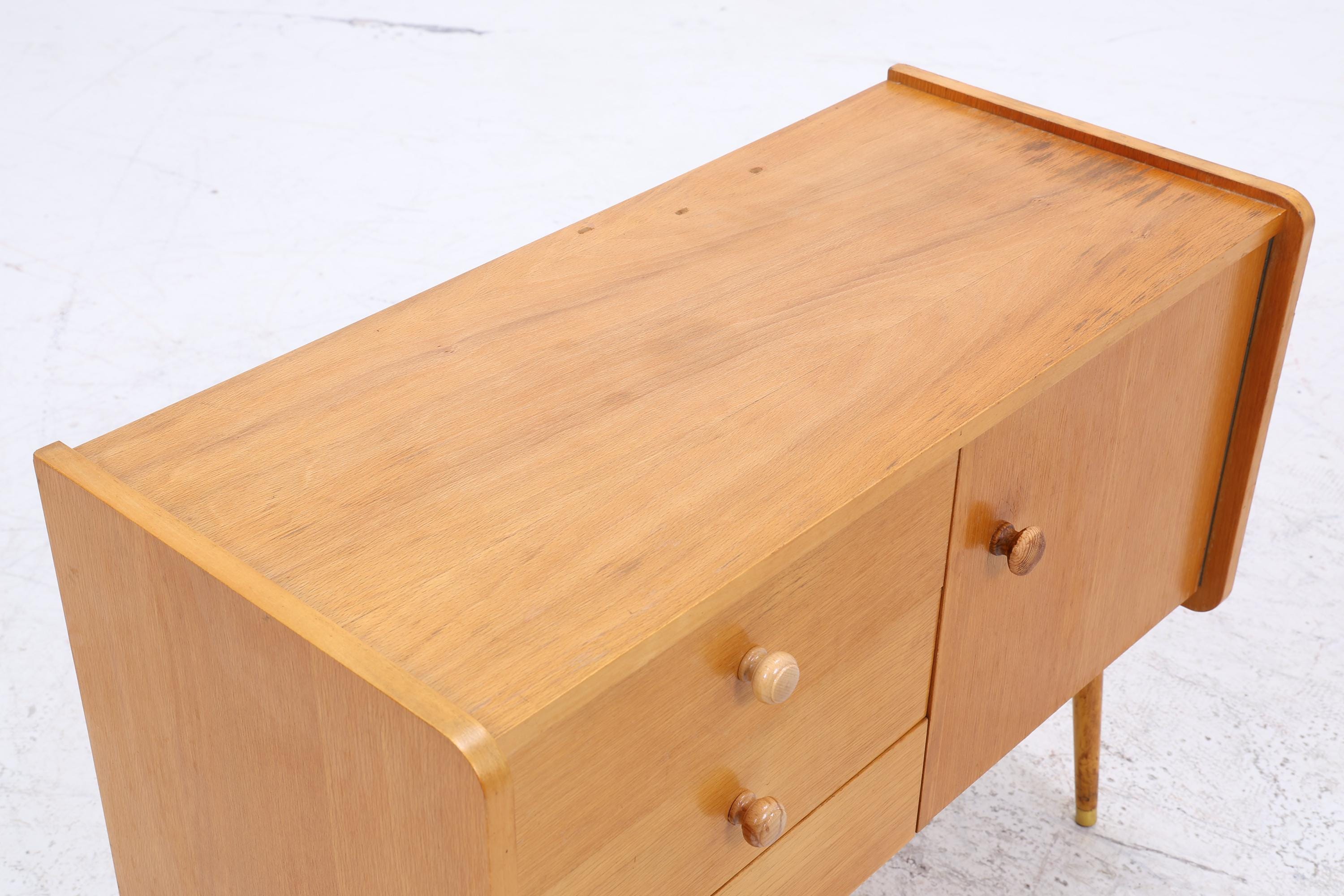 Vintage Kommode 60er | Mid Century Schrank | Mini Kommode Retro Holz Aufbewahrung