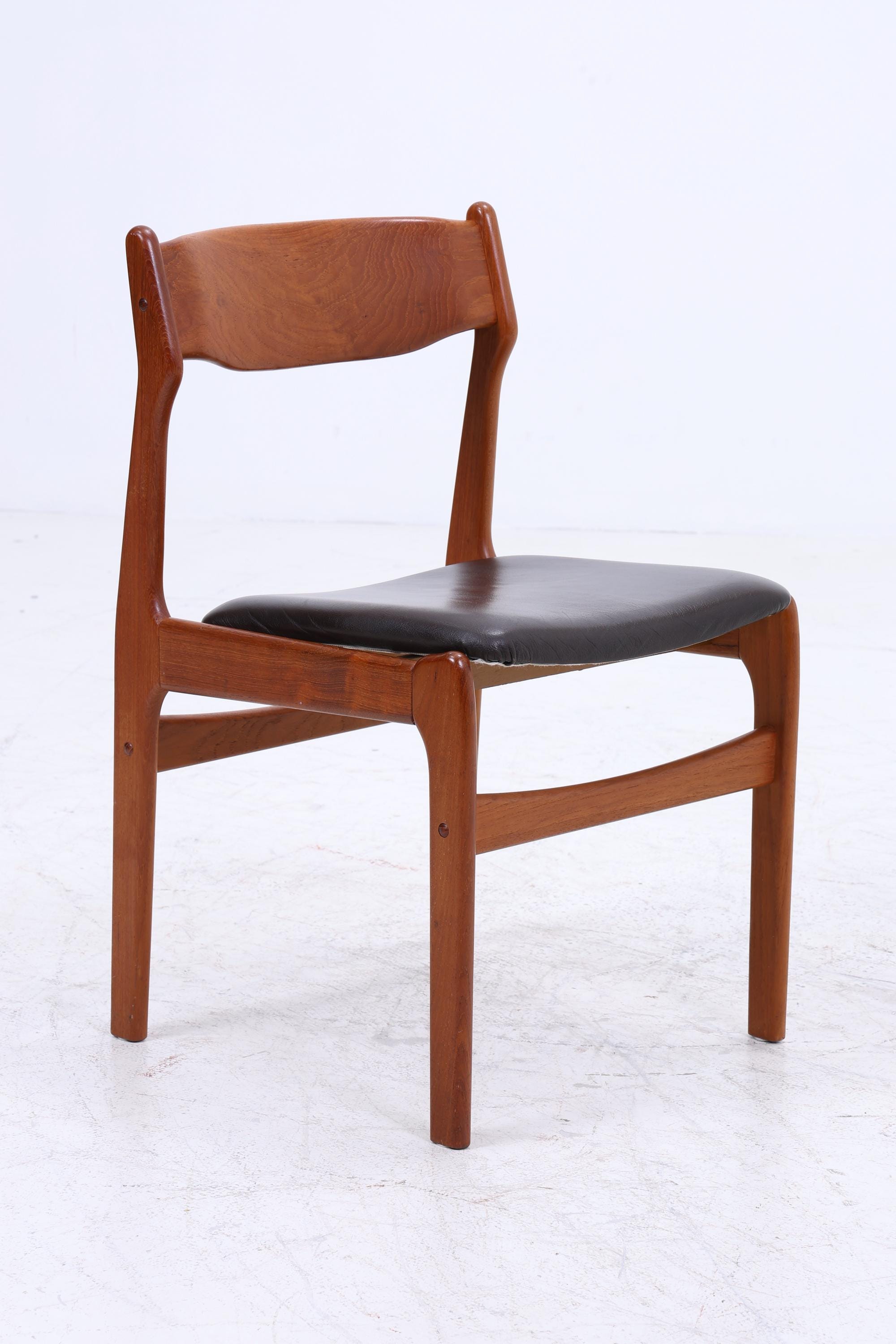 2er Set Teak Stühle von Erik Buch für Od Møbler | Mid Century Designklassiker | Vintage Stuhl | Retro Stuhl