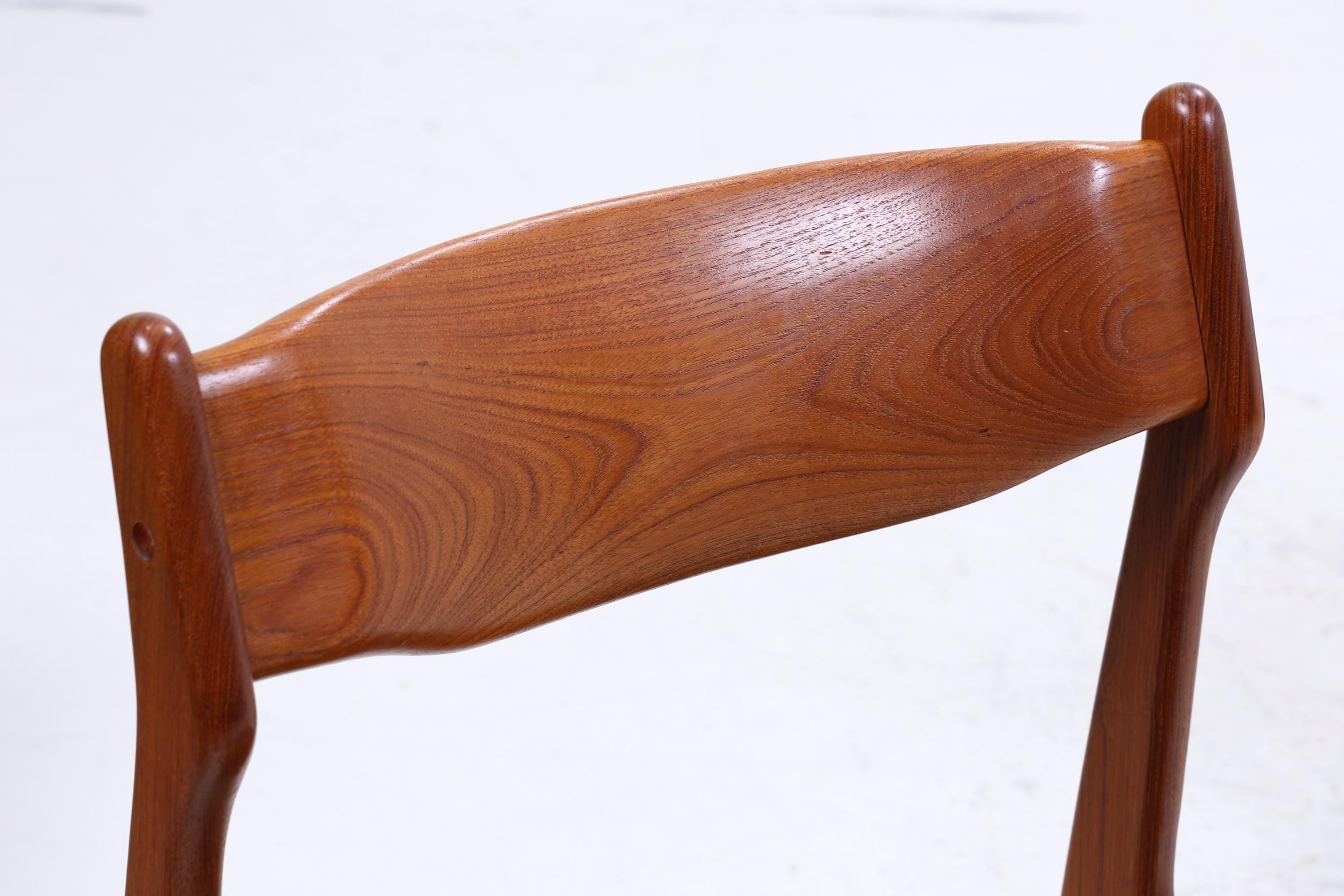 2er Set Teak Stühle von Erik Buch für Od Møbler | Mid Century Designklassiker | Vintage Stuhl | Retro Stuhl