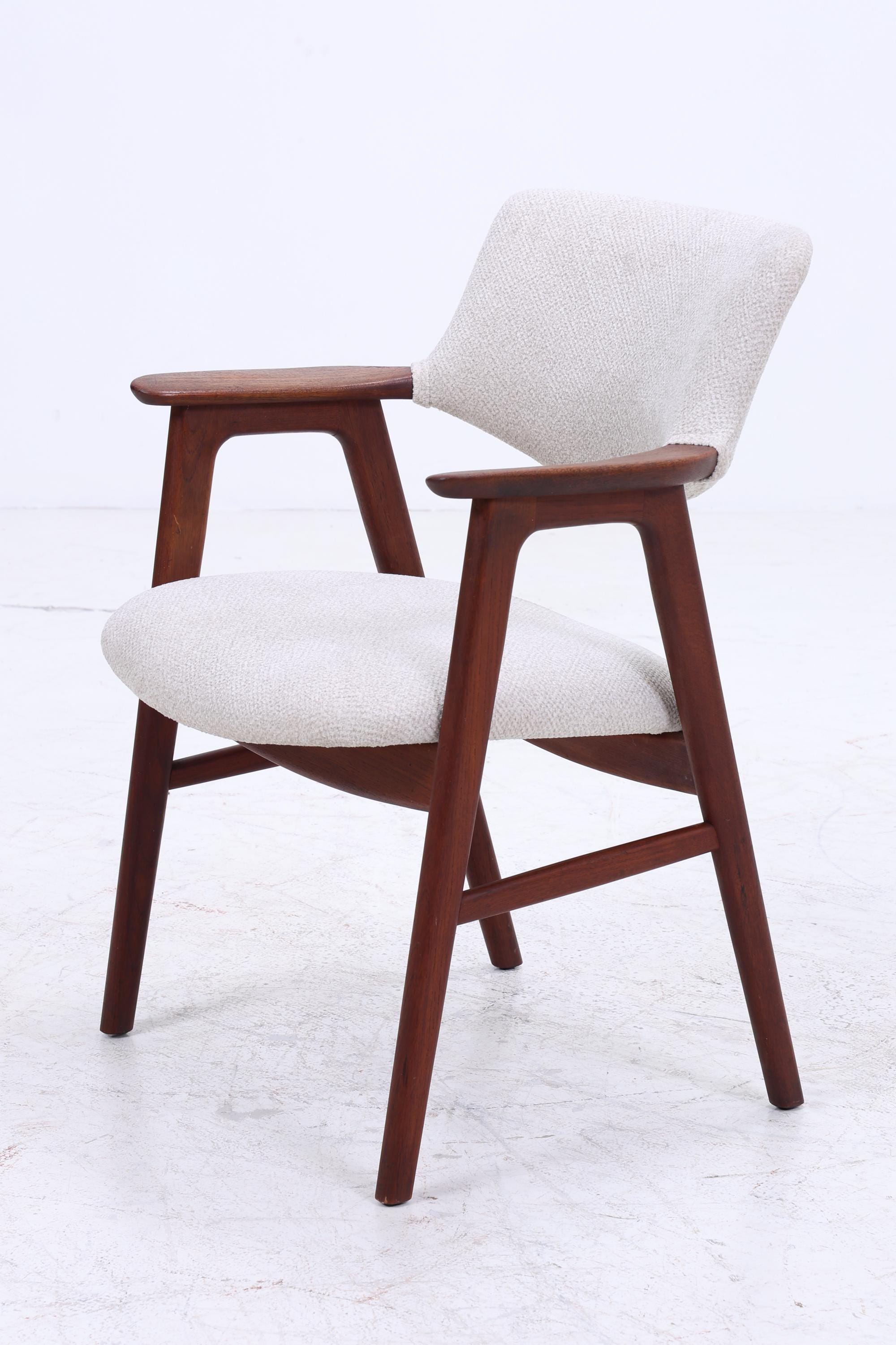 2er Set Teak Stühle von Erik Kirkegaard für Glostrup | Mid Century Designklassiker | Vintage Stuhl | Retro Stuhl