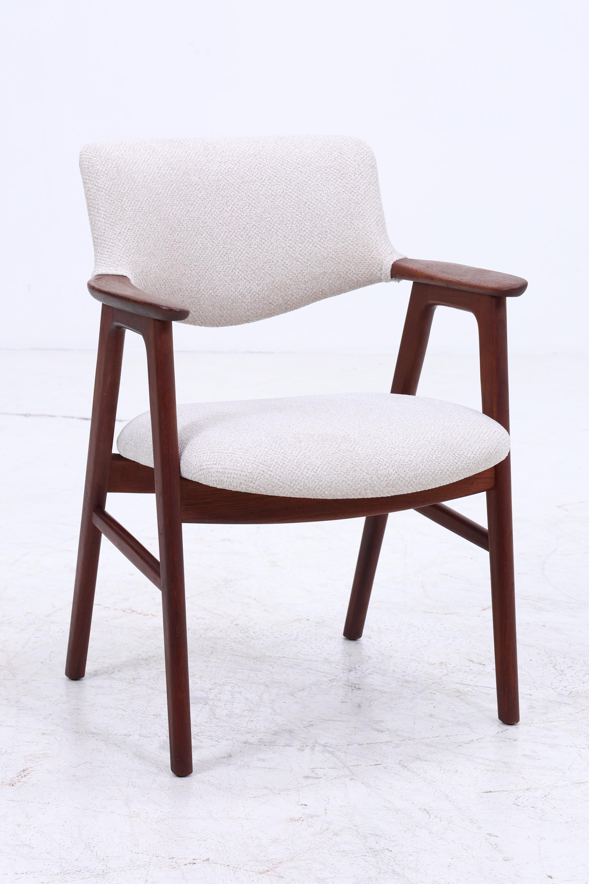 2er Set Teak Stühle von Erik Kirkegaard für Glostrup | Mid Century Designklassiker | Vintage Stuhl | Retro Stuhl